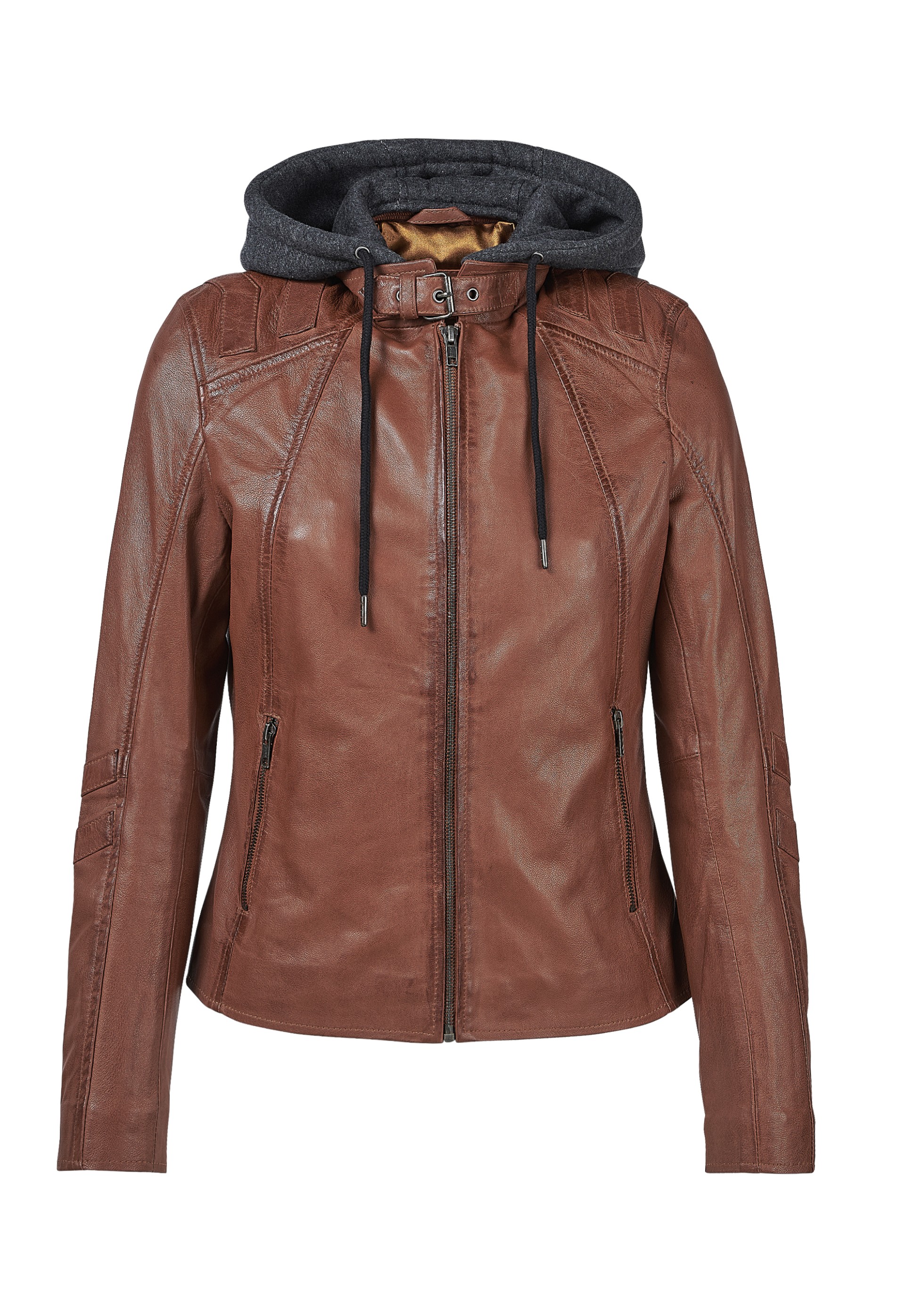 Blusão em pele Maya