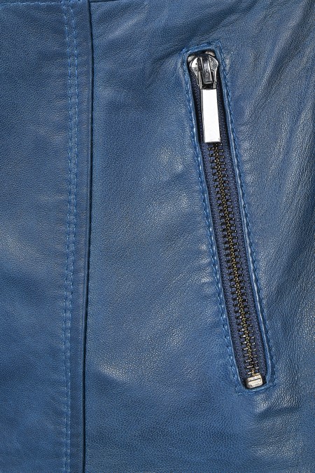 Casaco em pele Mirella