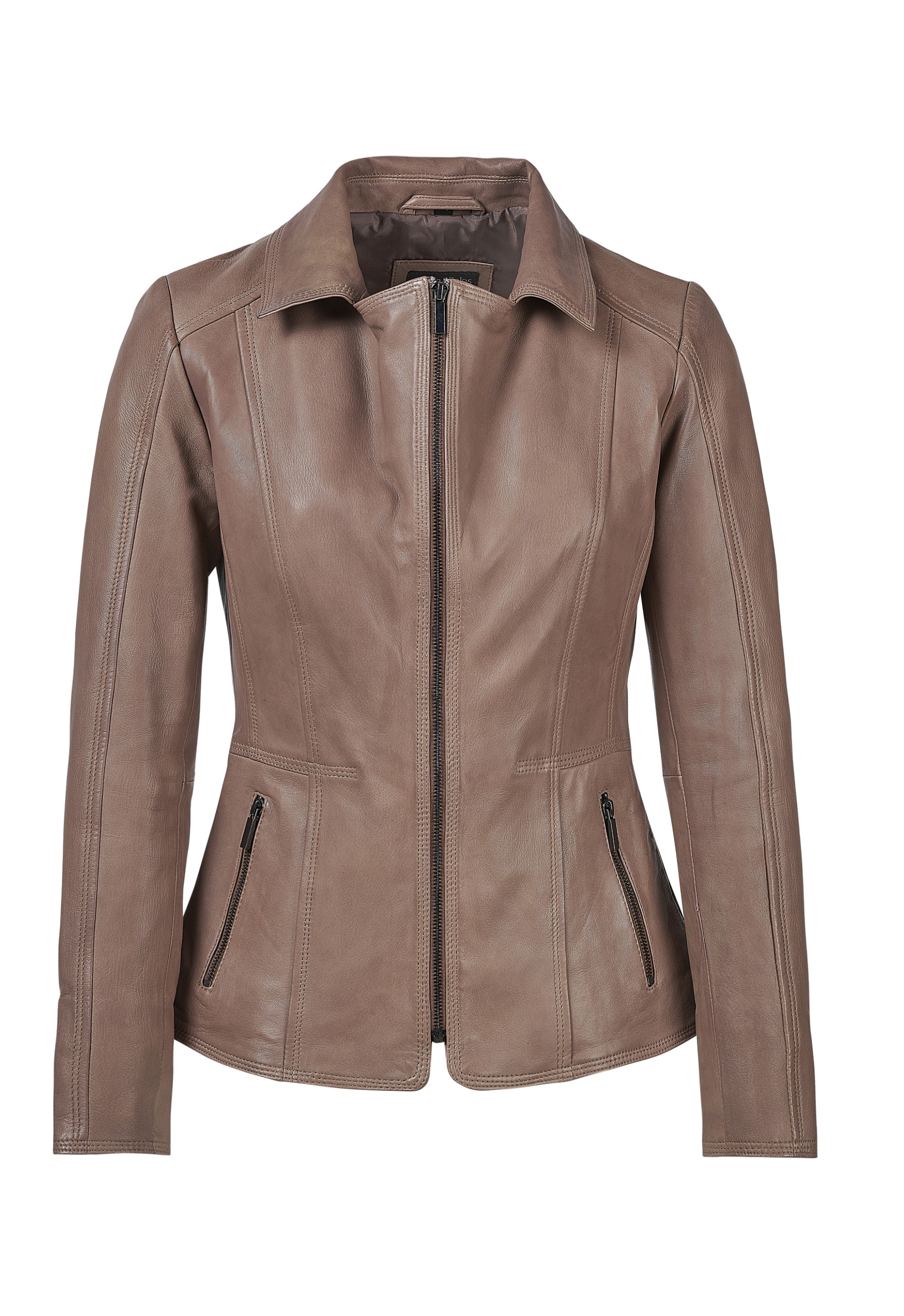 Casaco em pele Mirella