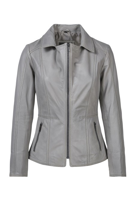 Casaco em pele Mirella