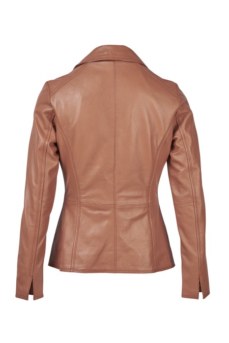 Casaco em pele Mirella