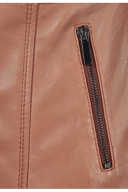 Casaco em pele Mirella