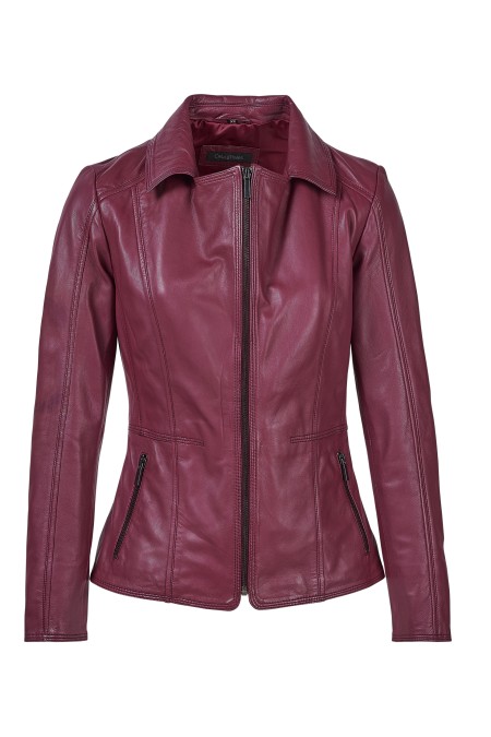 Casaco em pele Mirella