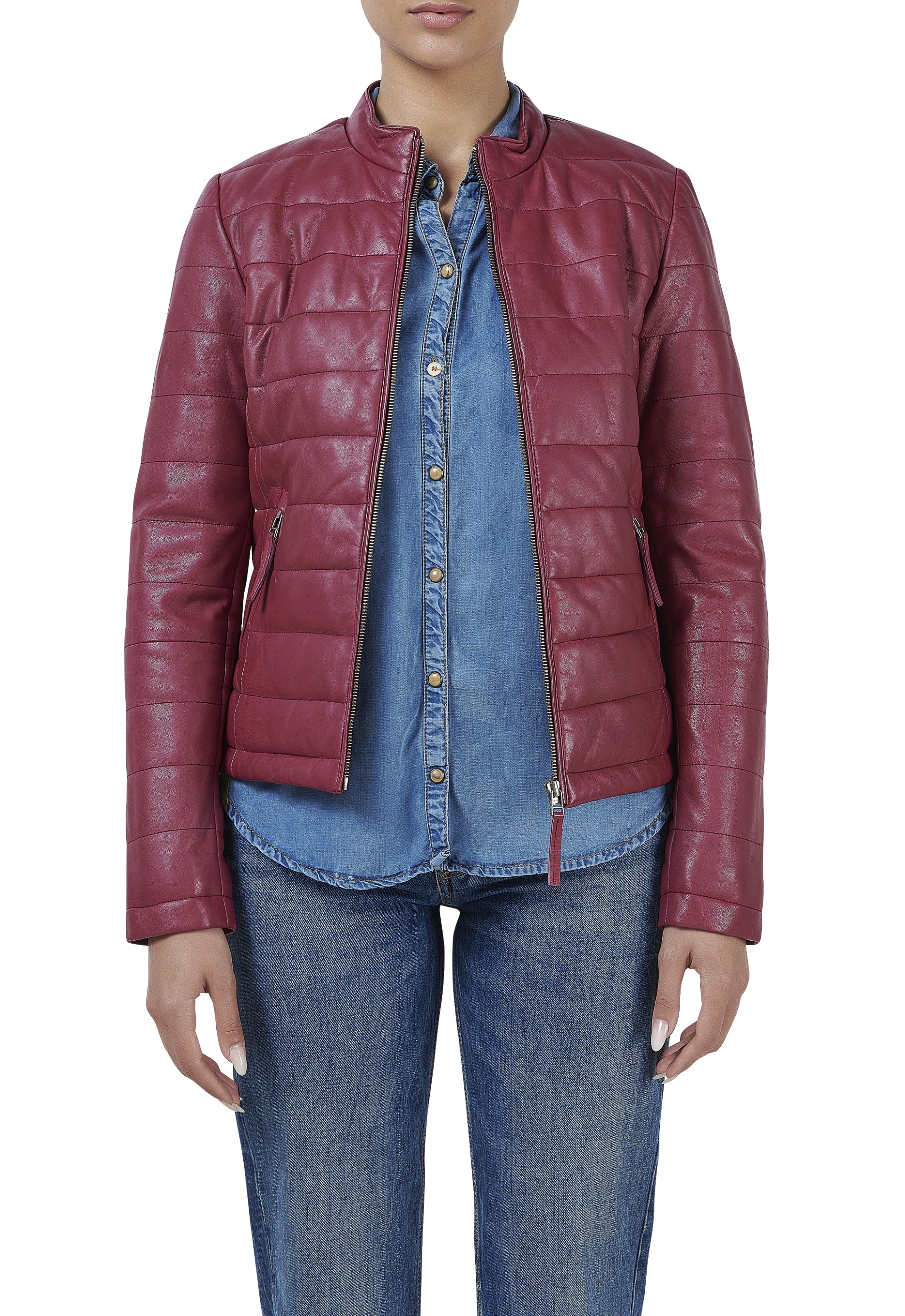 Blusão em pele Isadora