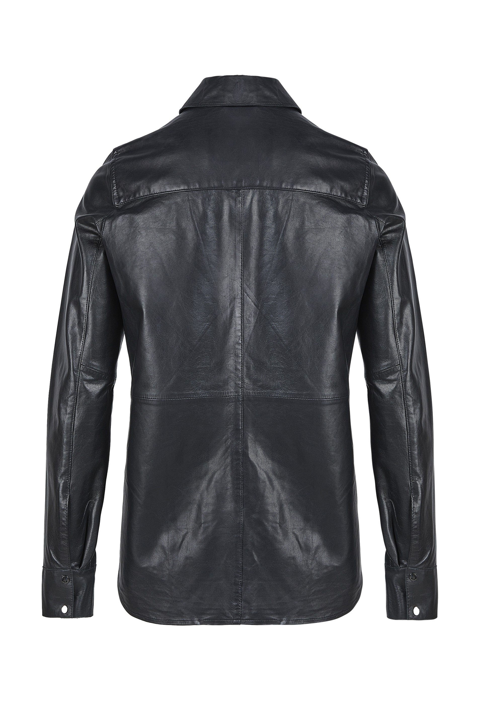 Camisa em pele Brigite