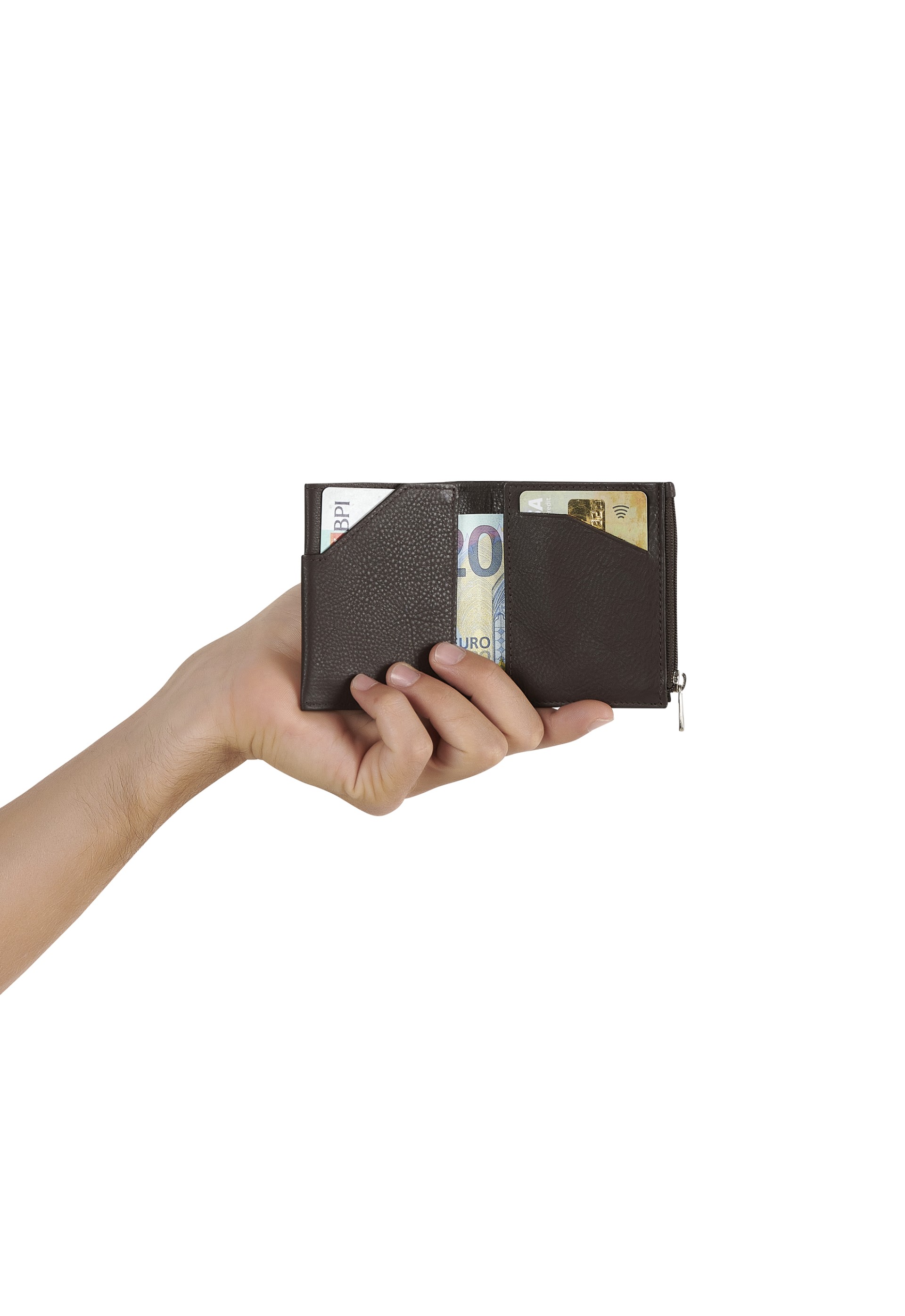 Carteira em pele 3169