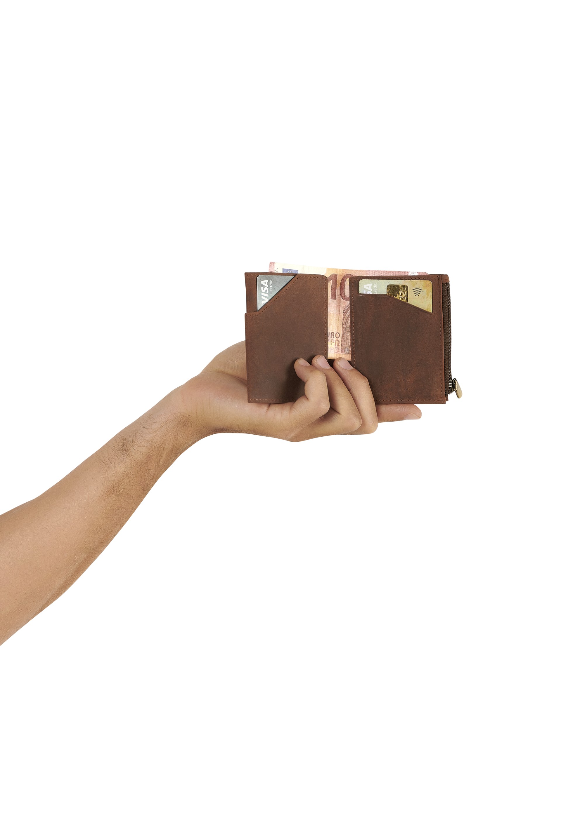 Carteira em pele 3169