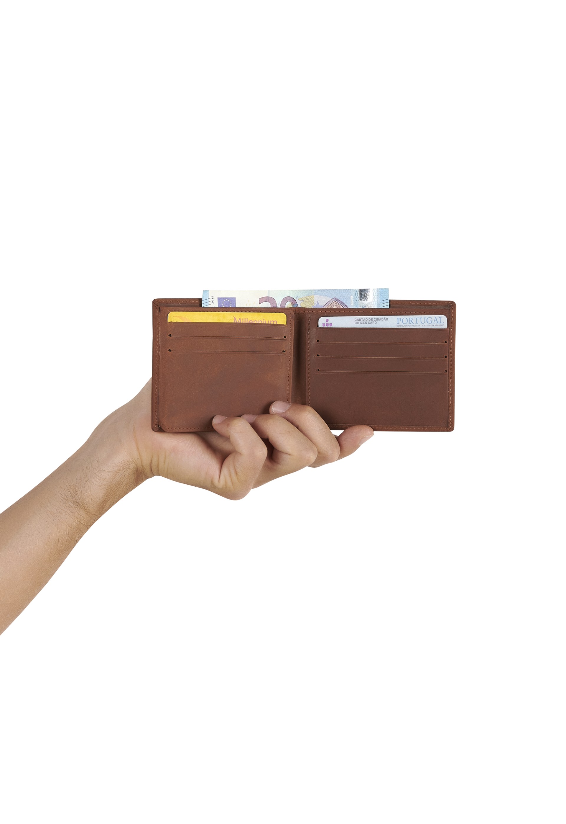 Carteira em pele 3170