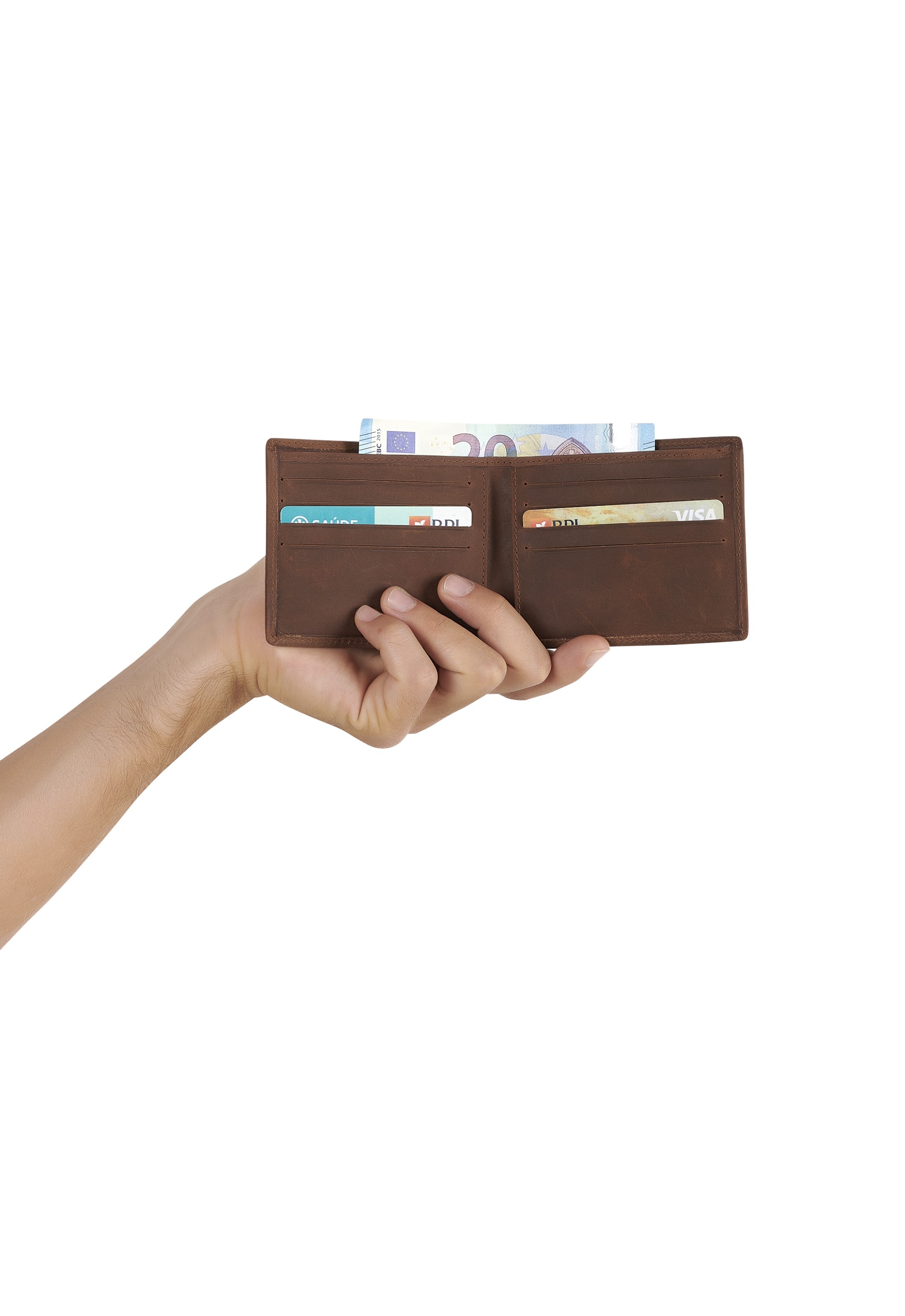 Carteira em pele 3173