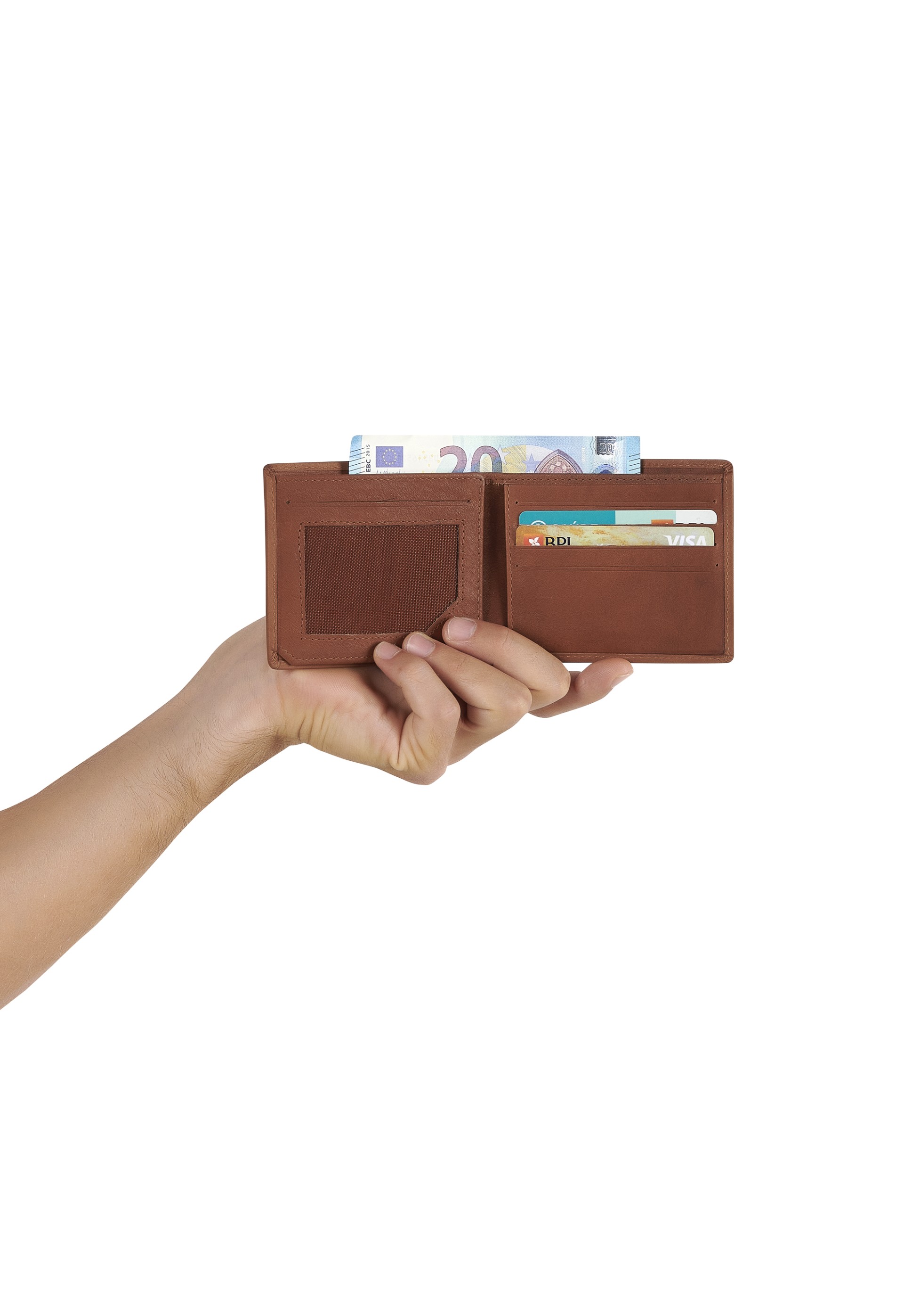 Carteira em pele 3178