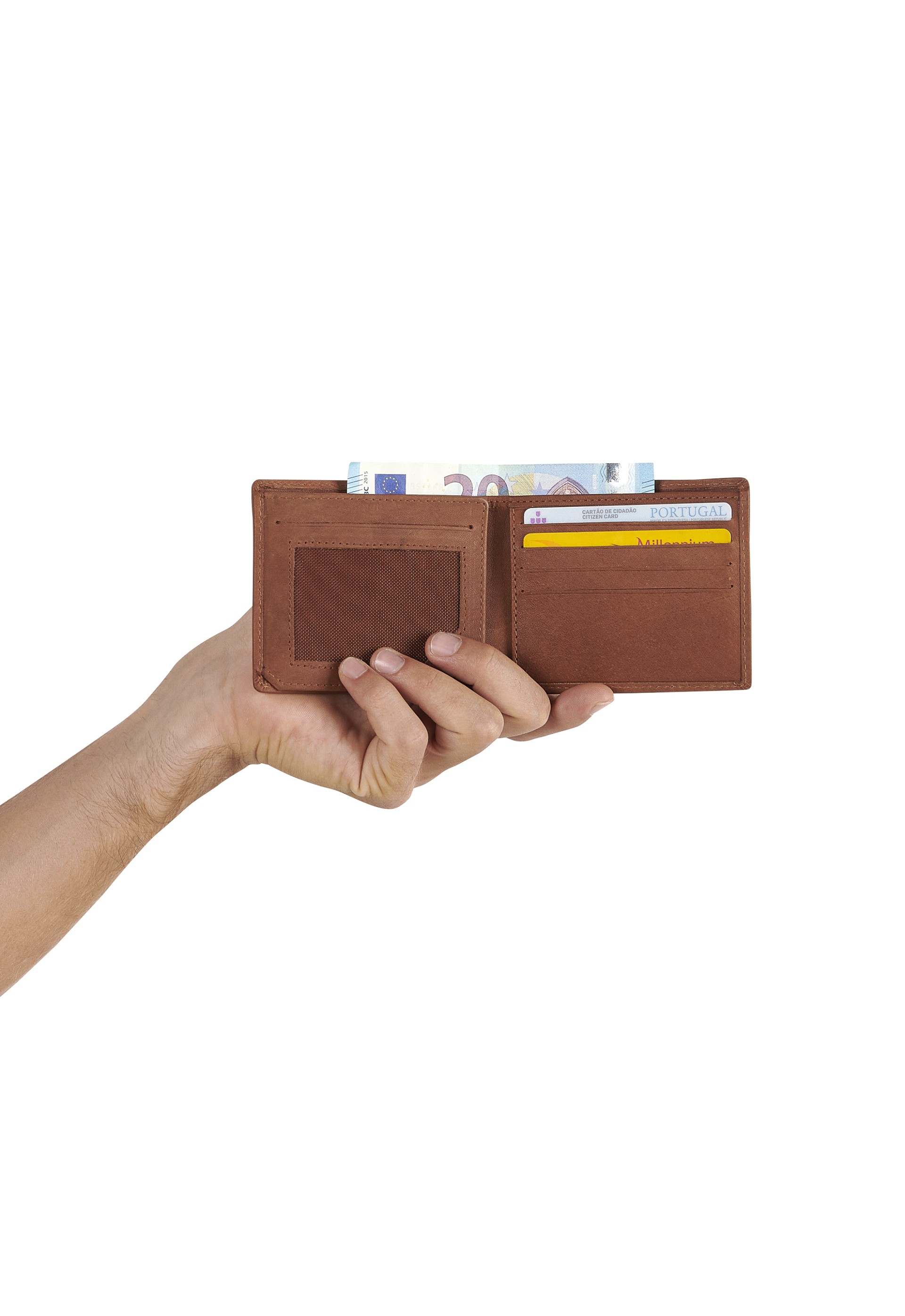 Carteira em pele 3178