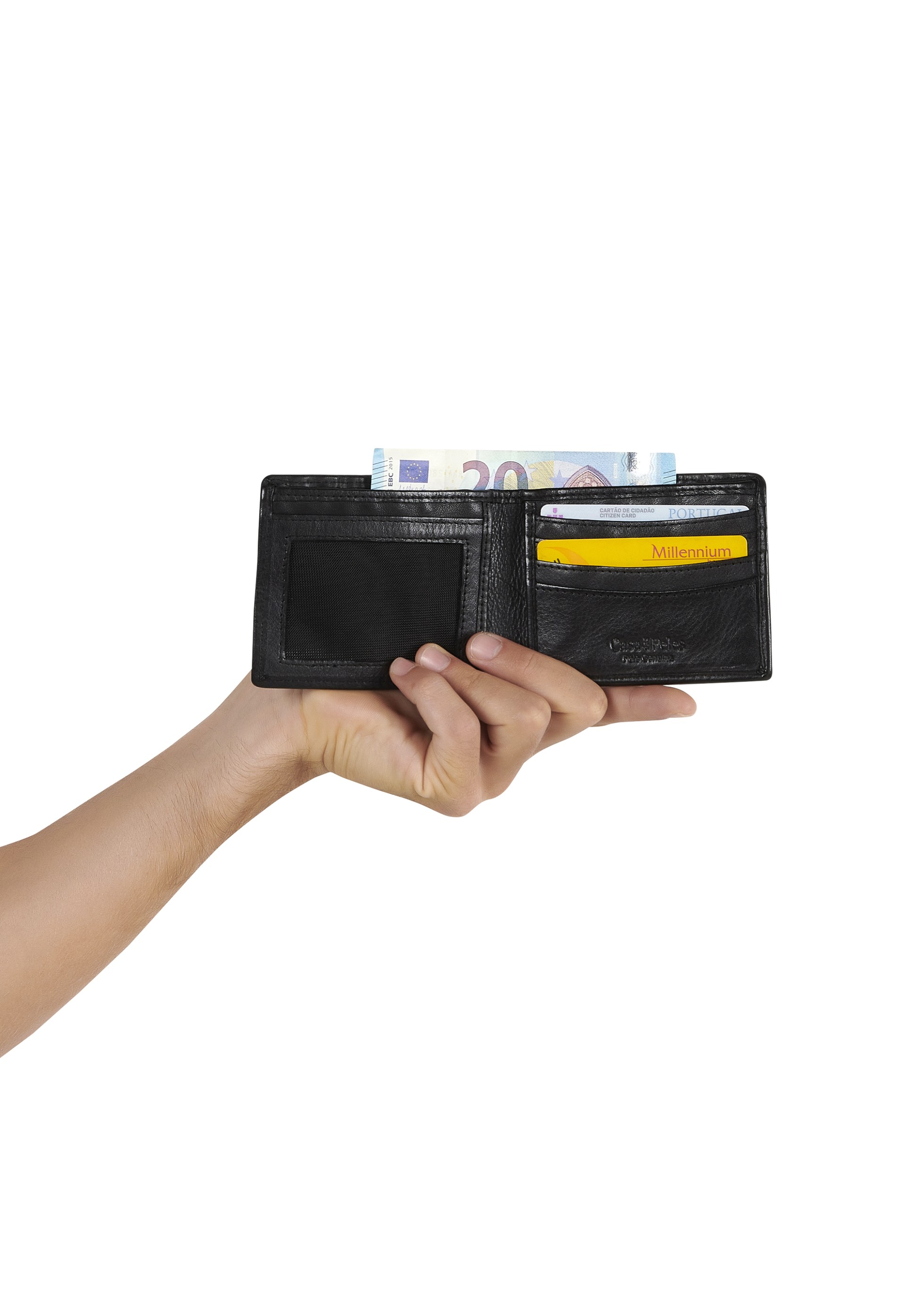 Carteira em pele 8042