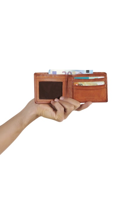 Carteira em pele 8042