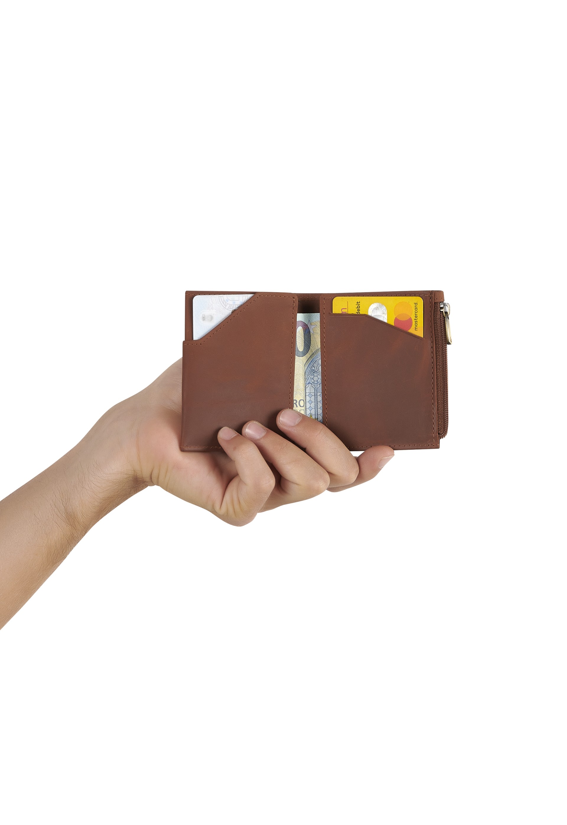 Carteira em pele 3169