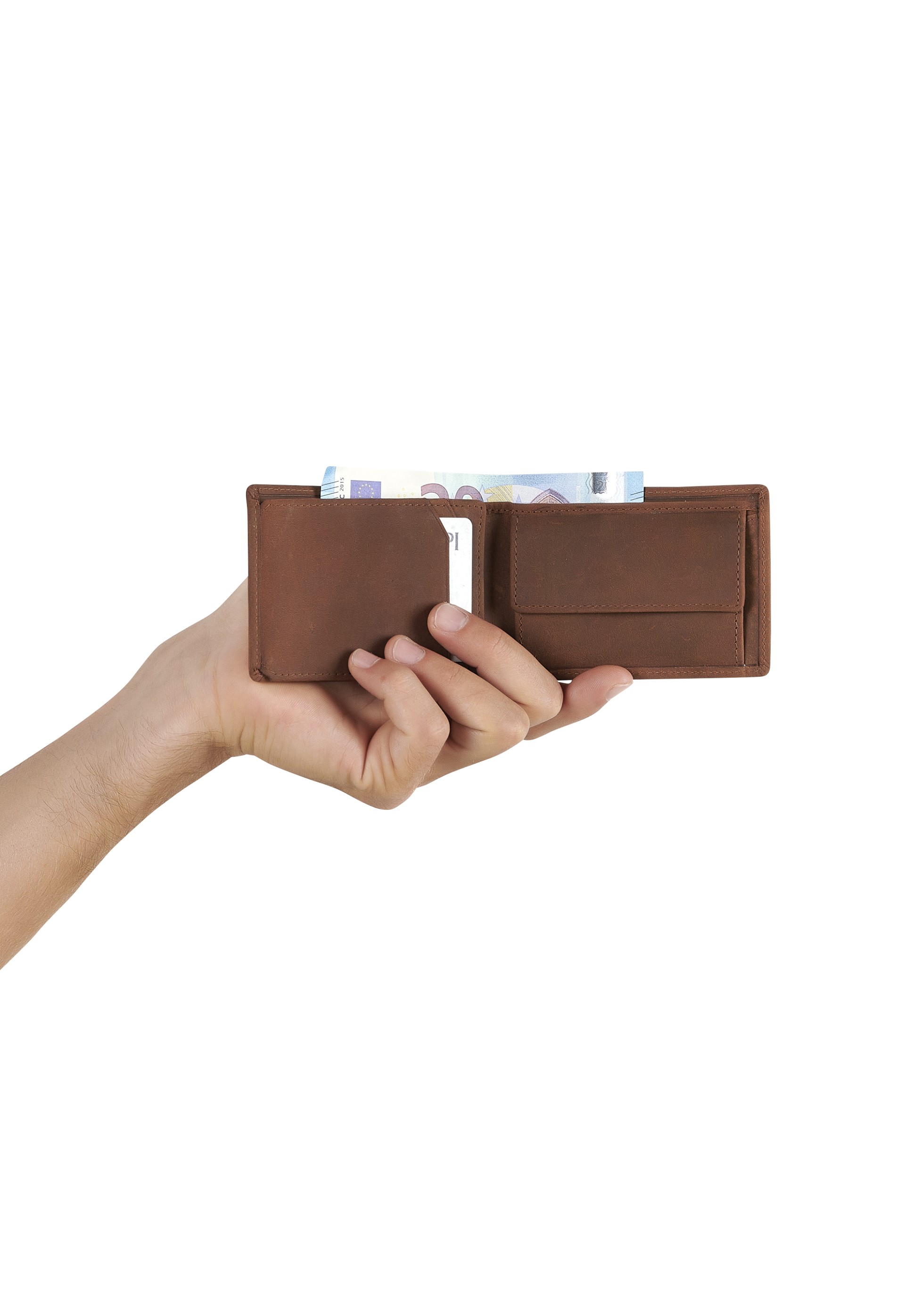 Carteira em pele 3177