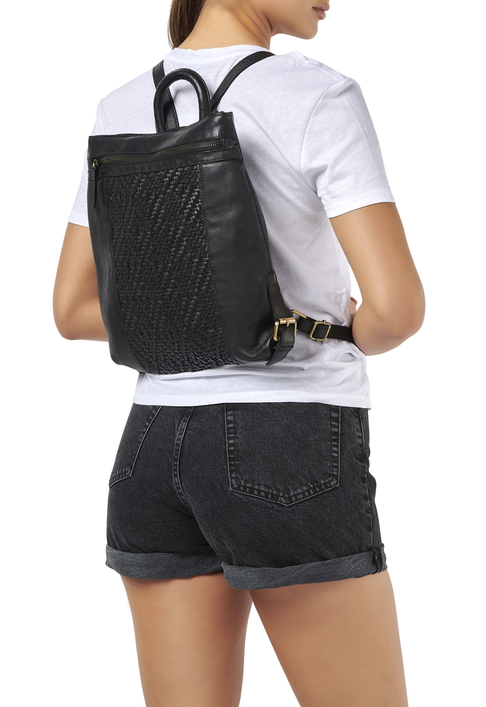 Mochila em pele 3512