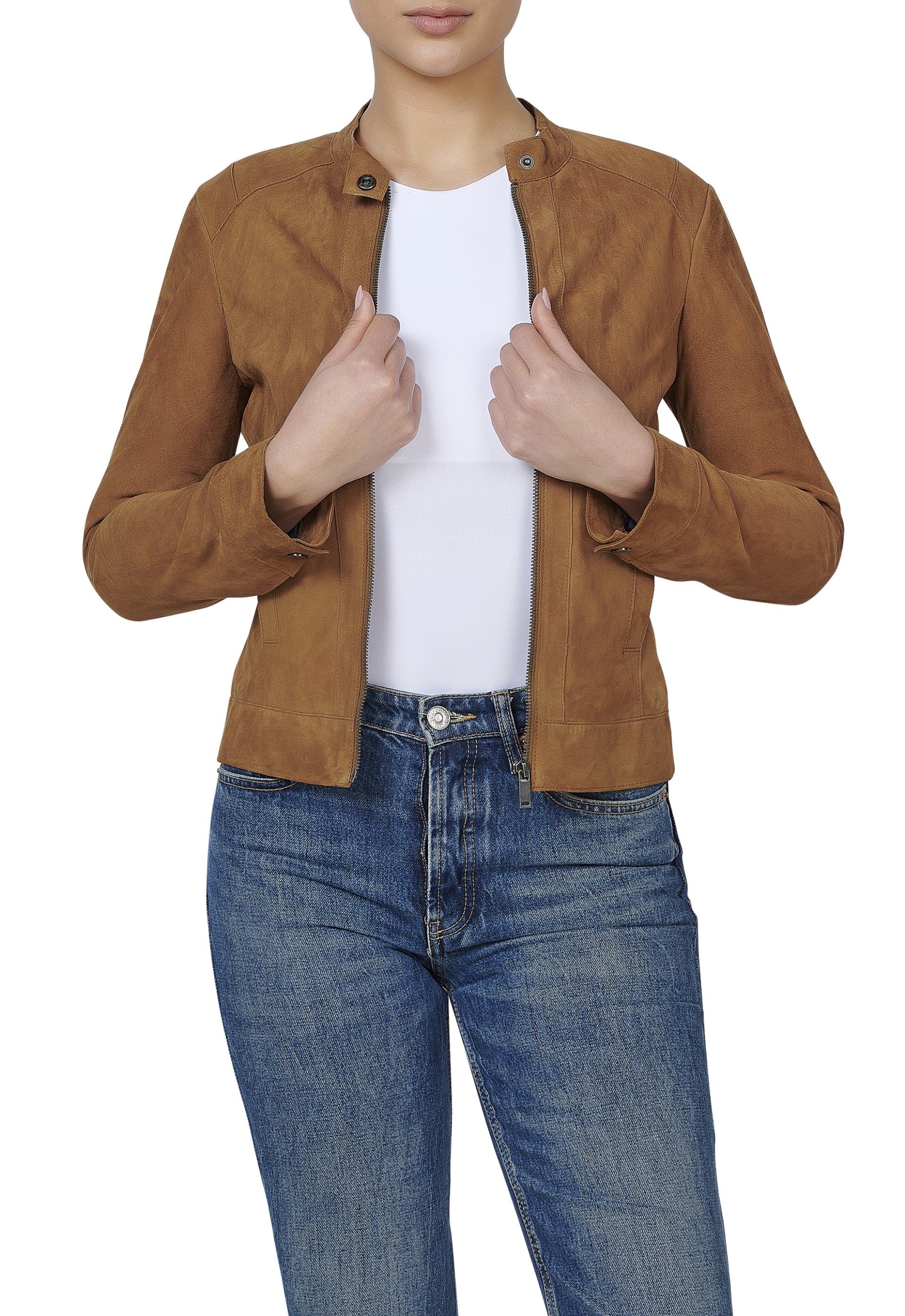 Blusão em pele Isis