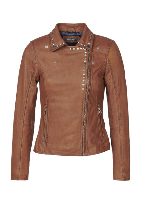 Bluso em pele Clarice