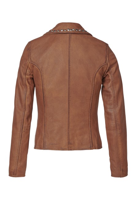 Bluso em pele Clarice