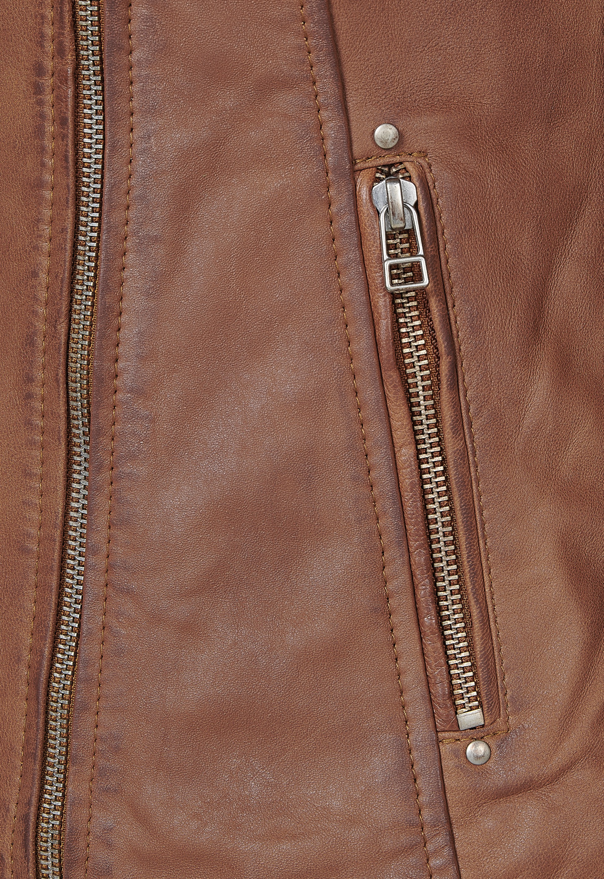 Blusão em pele Clarice