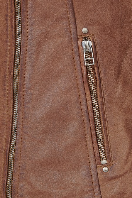 Bluso em pele Clarice