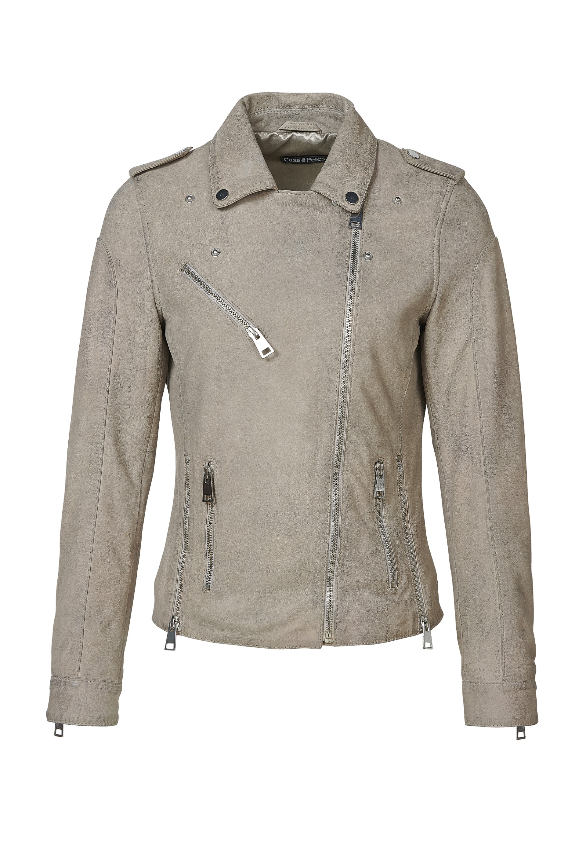 Blusão em pele Alina