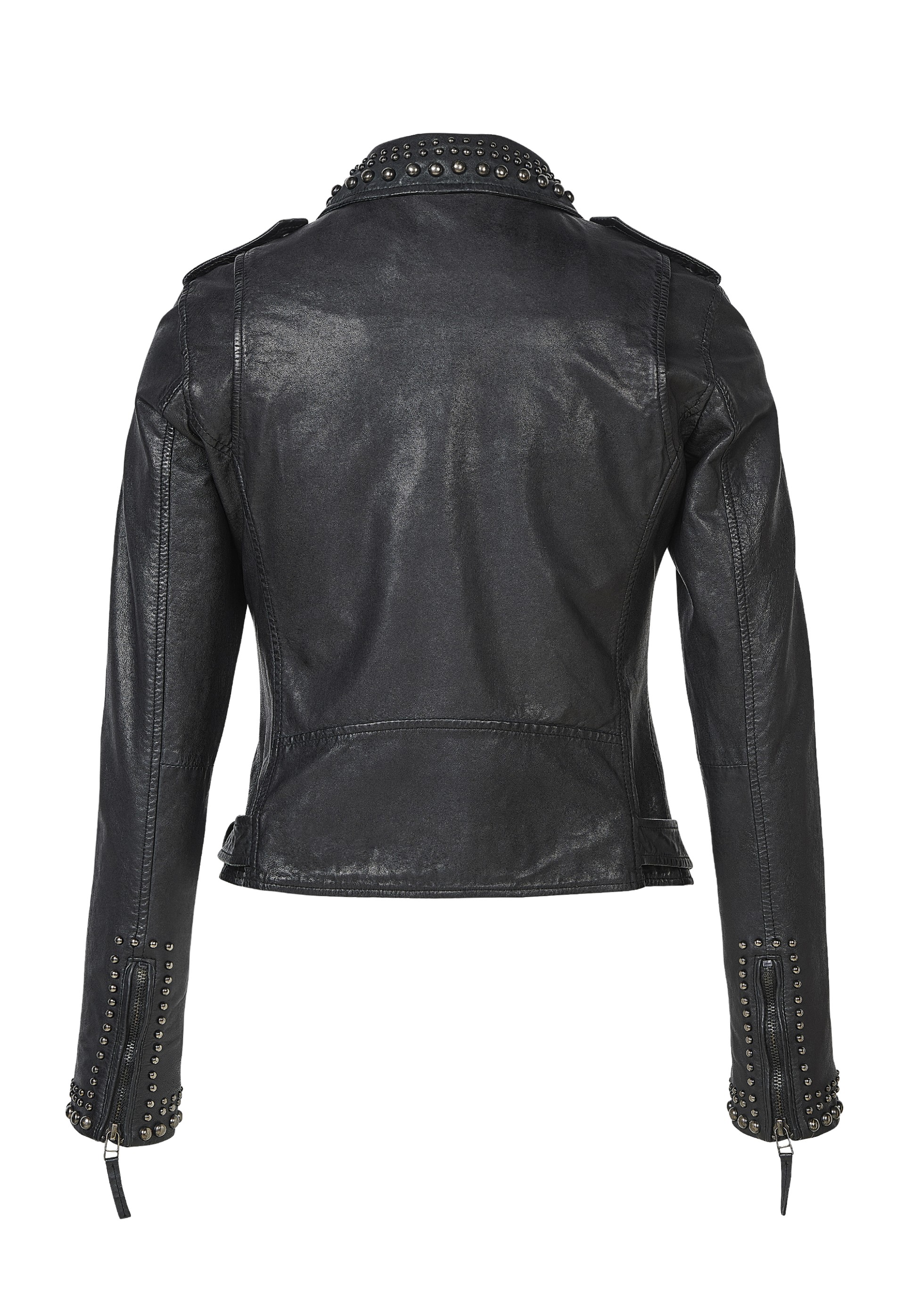 Jaqueta em pele Dione