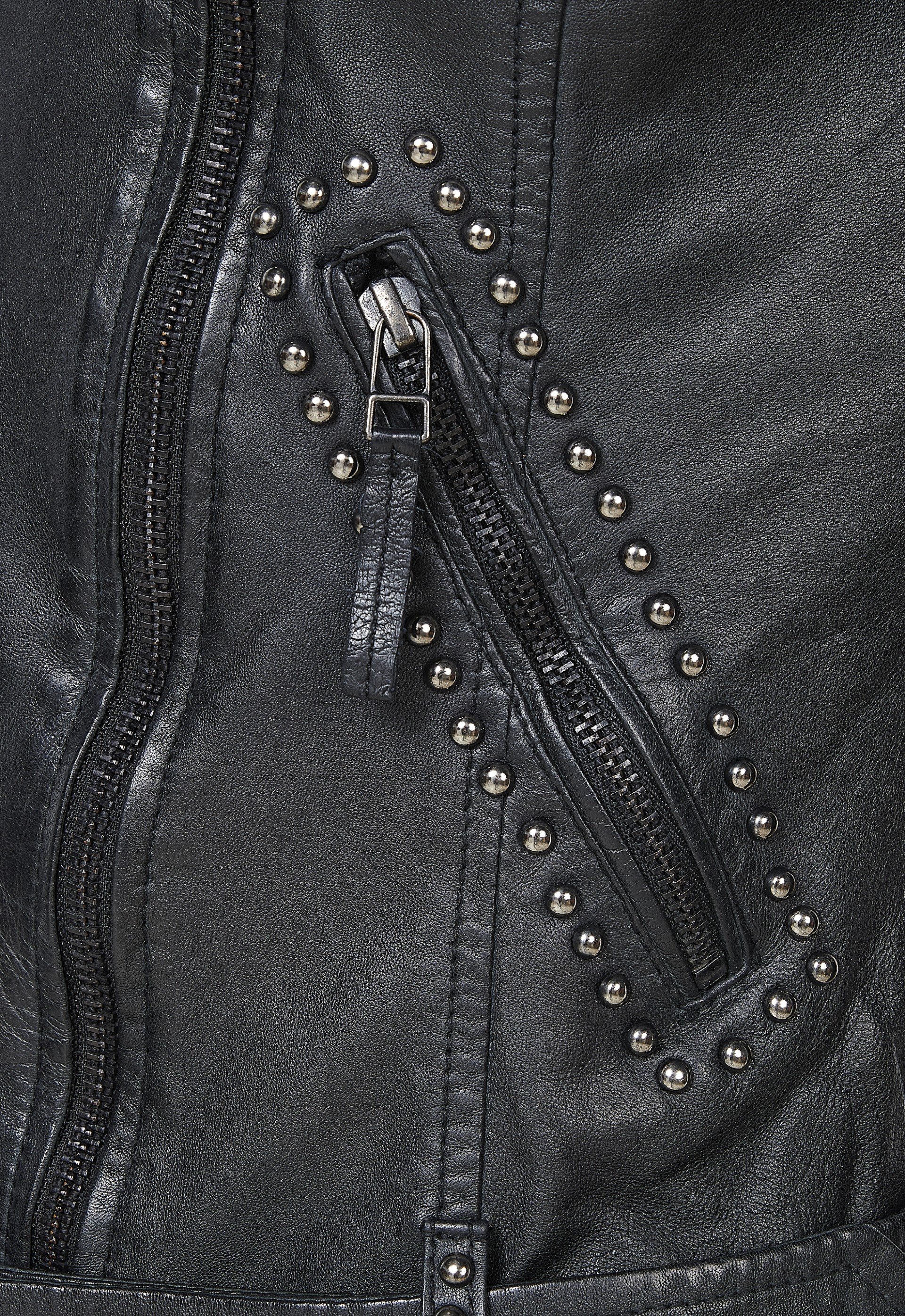 Jaqueta em pele Dione