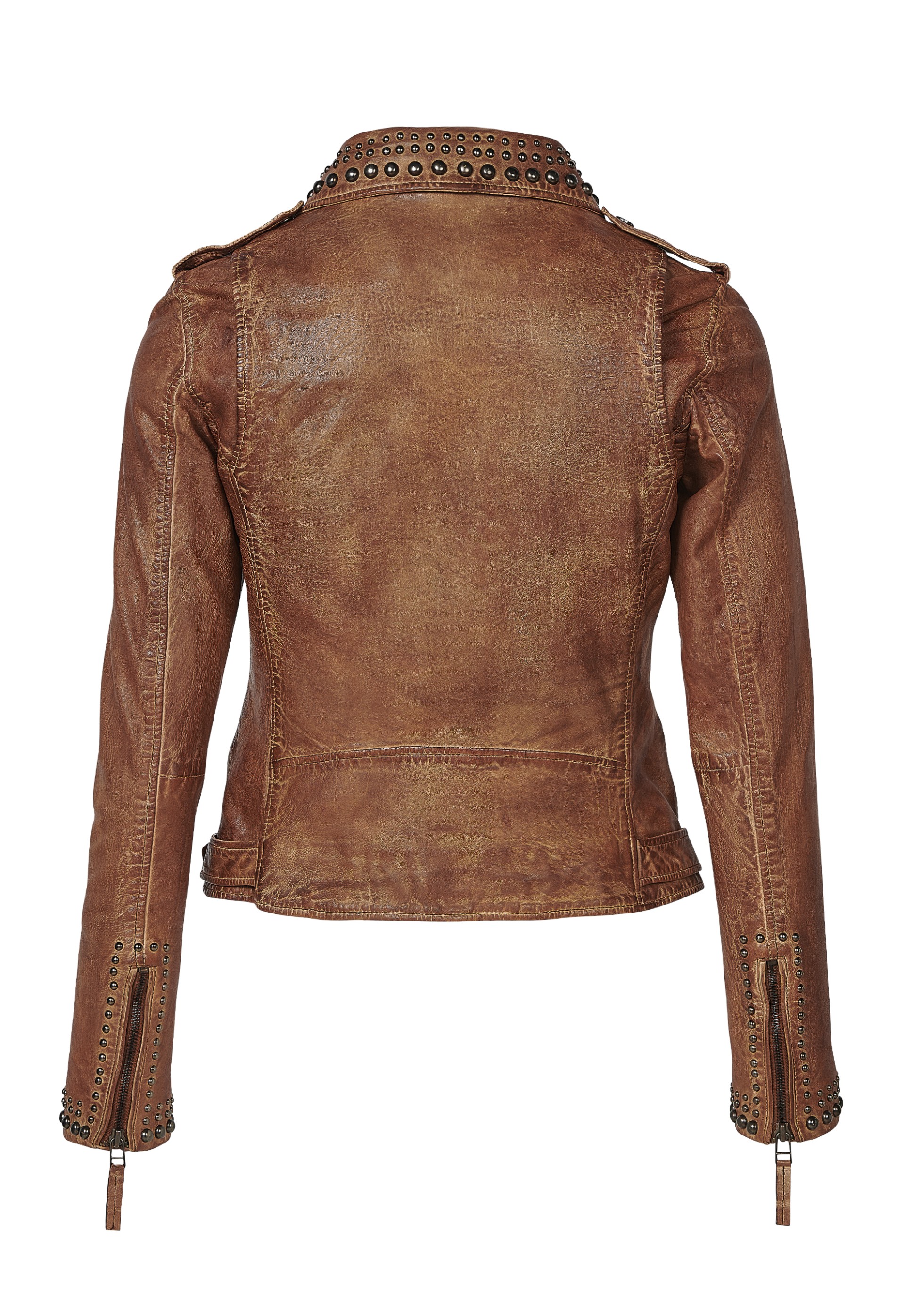 Jaqueta em pele Dione