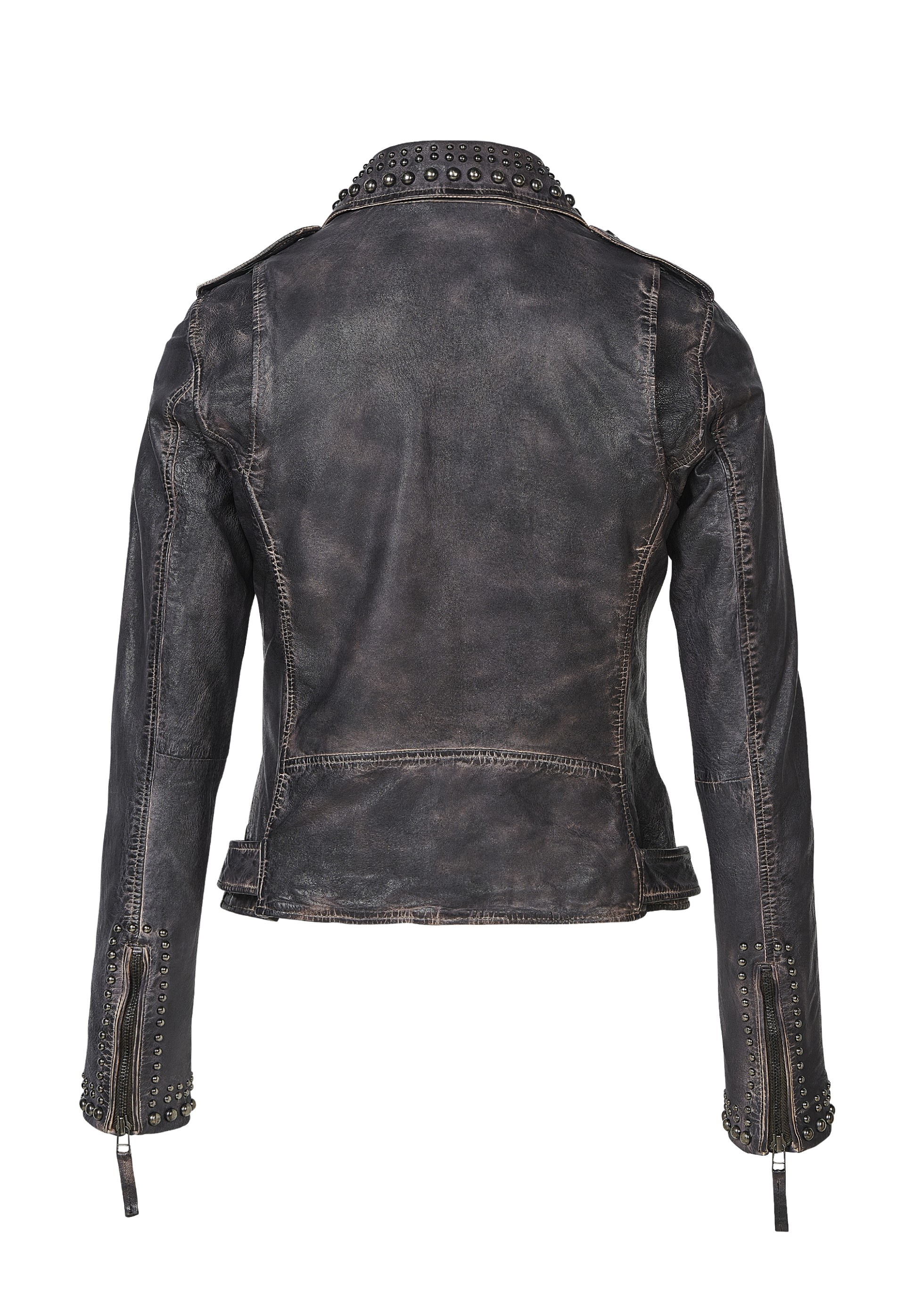 Jaqueta em pele Dione