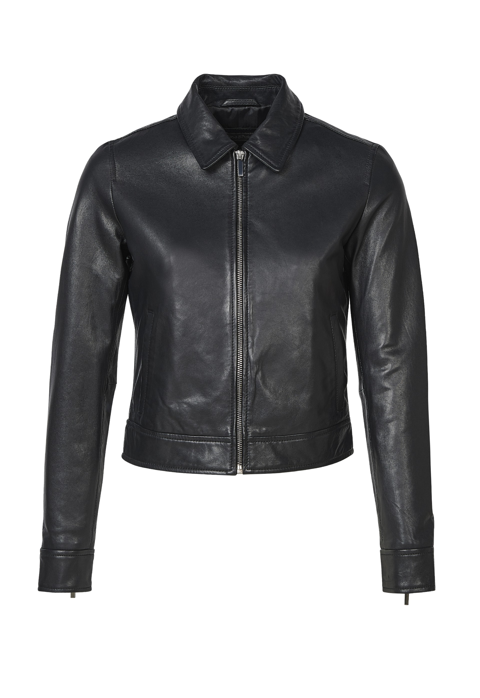 Blusão em pele Dominique