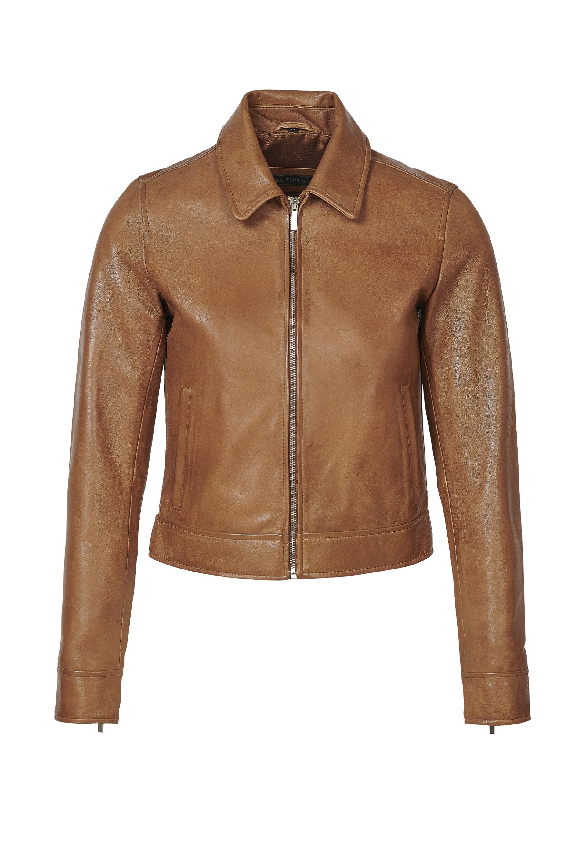 Blusão em pele Dominique