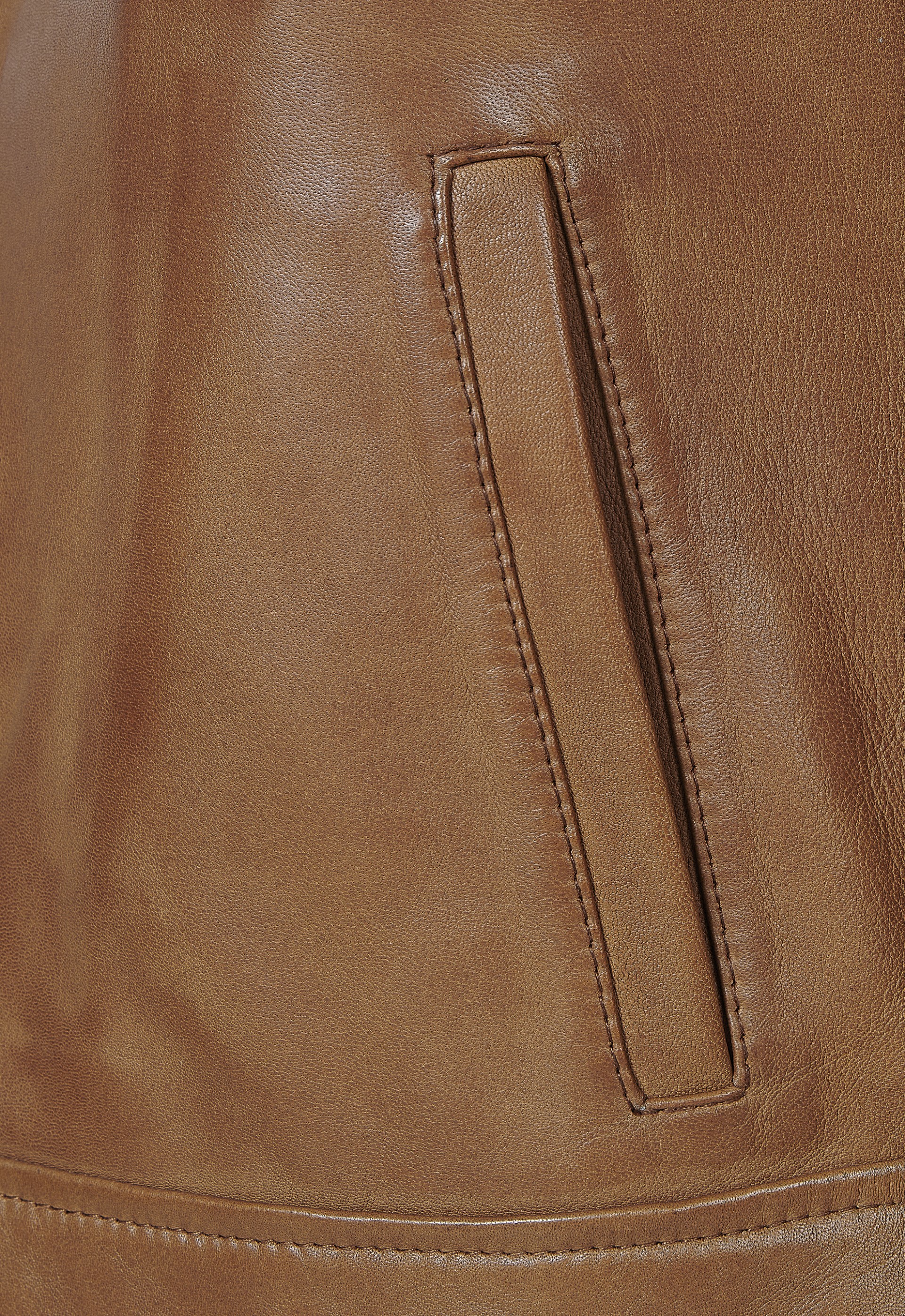 Blusão em pele Dominique