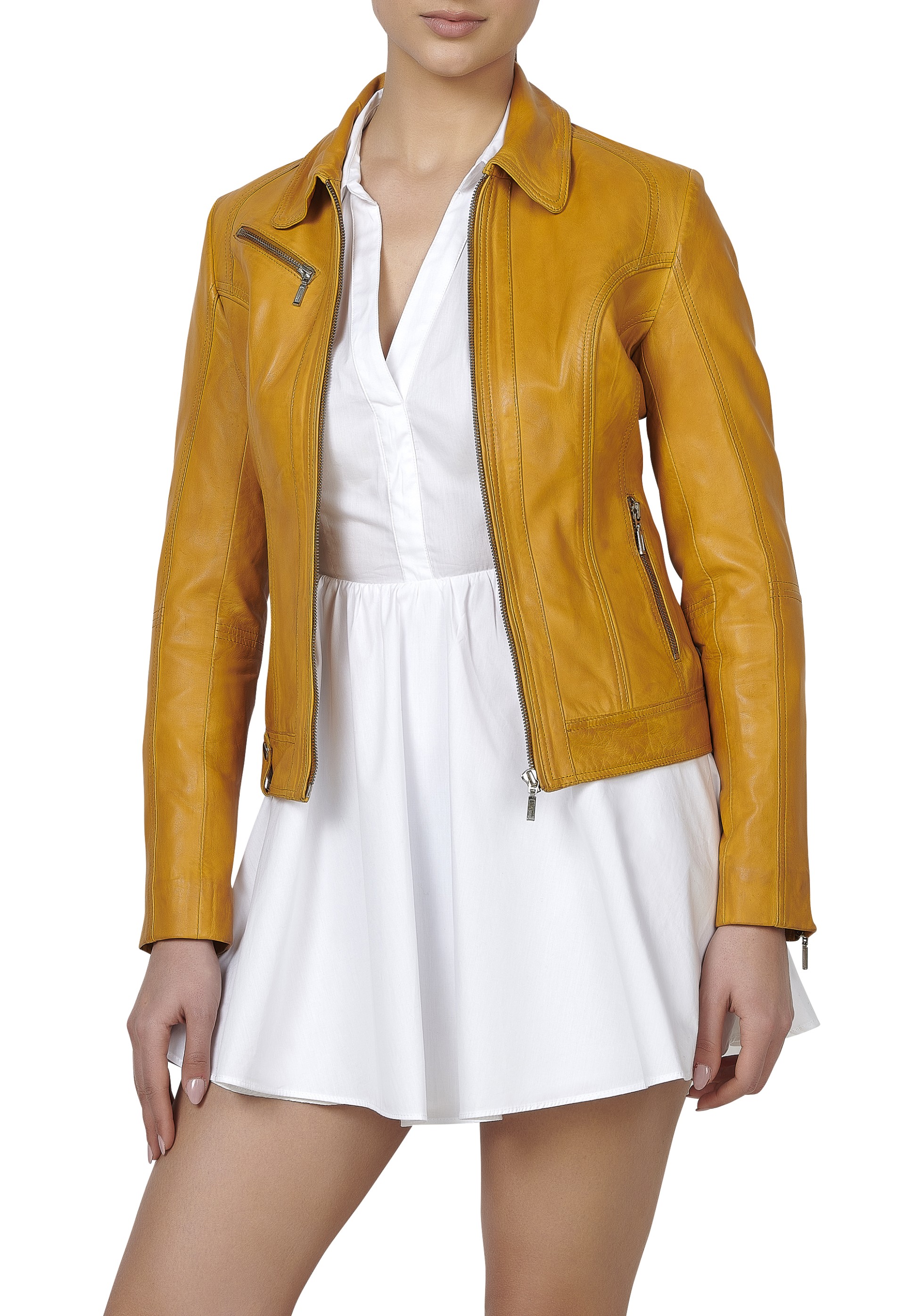 Blusão em pele Julieta