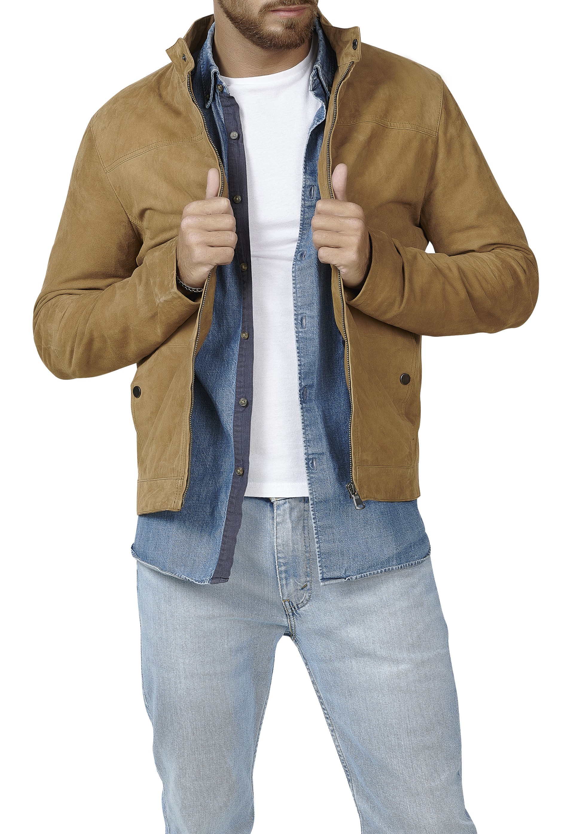 Blusão em pele Olavo