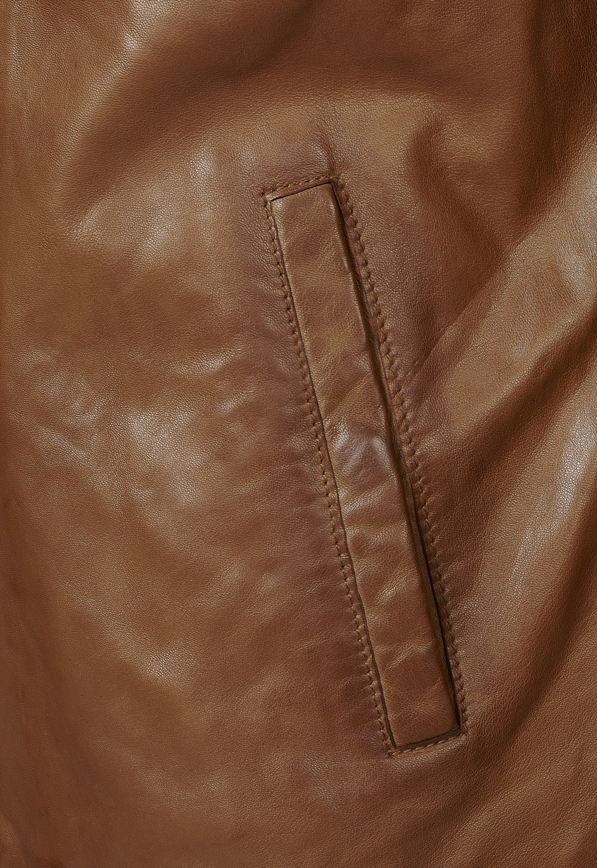 Blusão em pele Caio