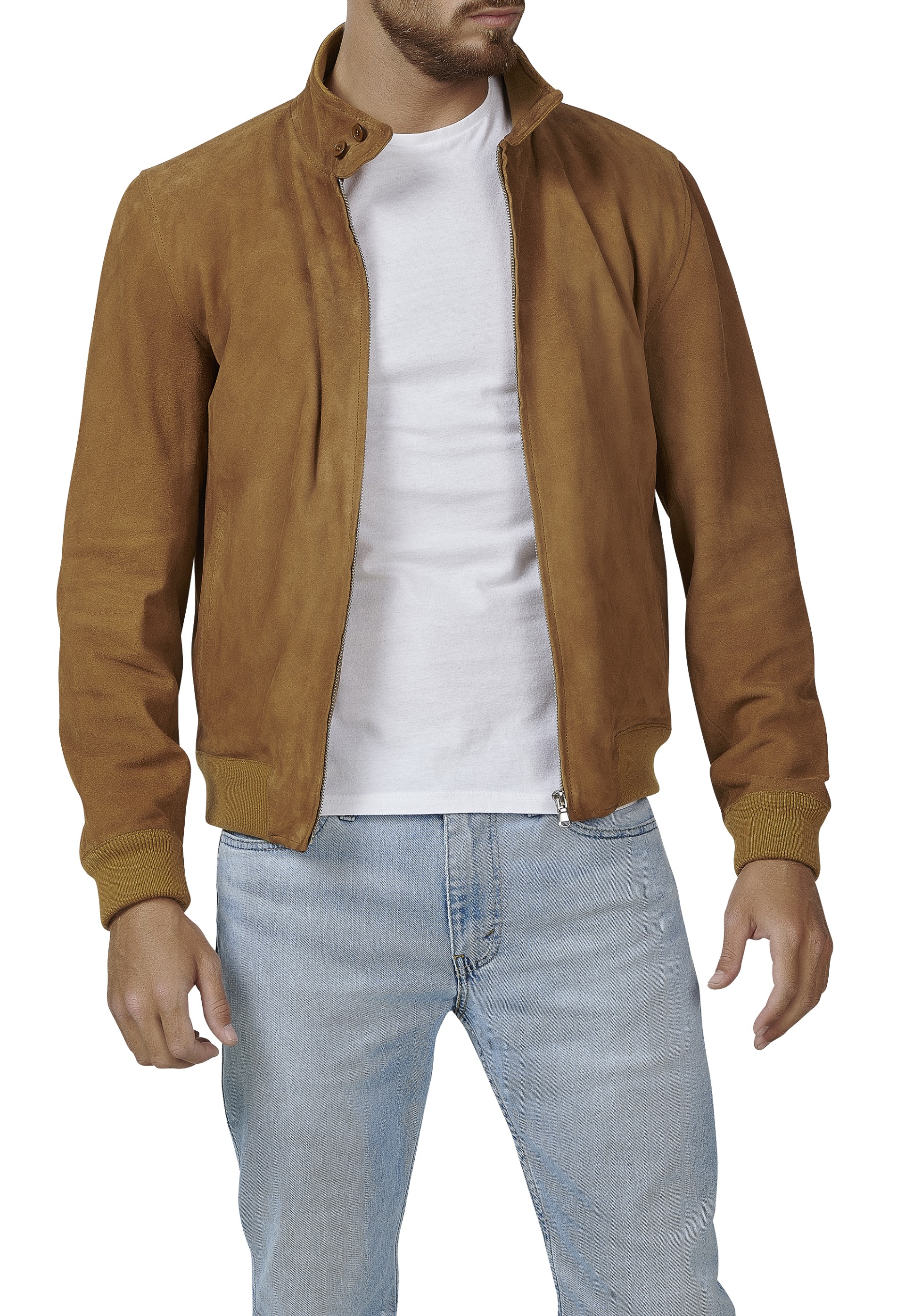 Blusão em pele Nicolas