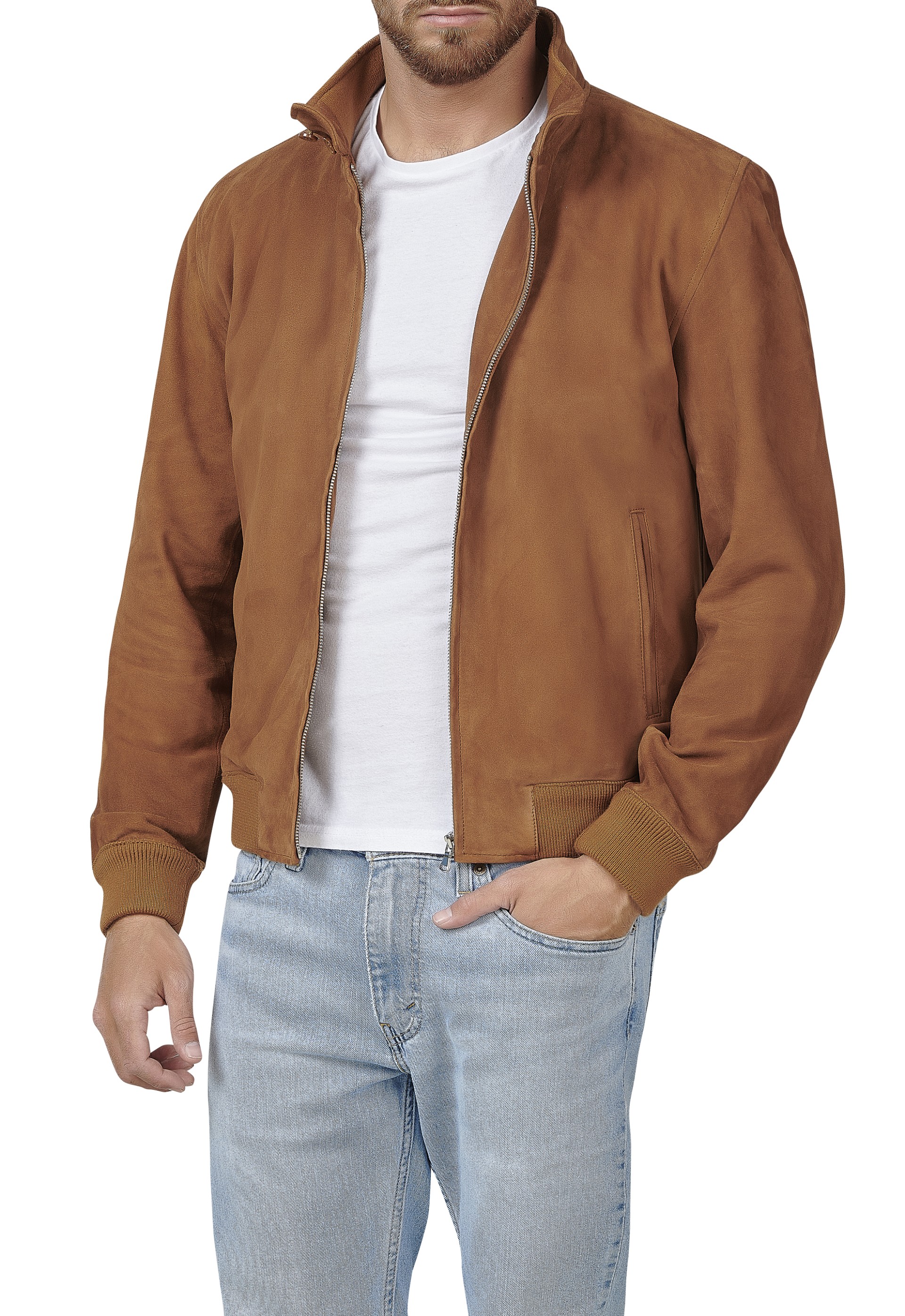 Blusão em pele Nicolas