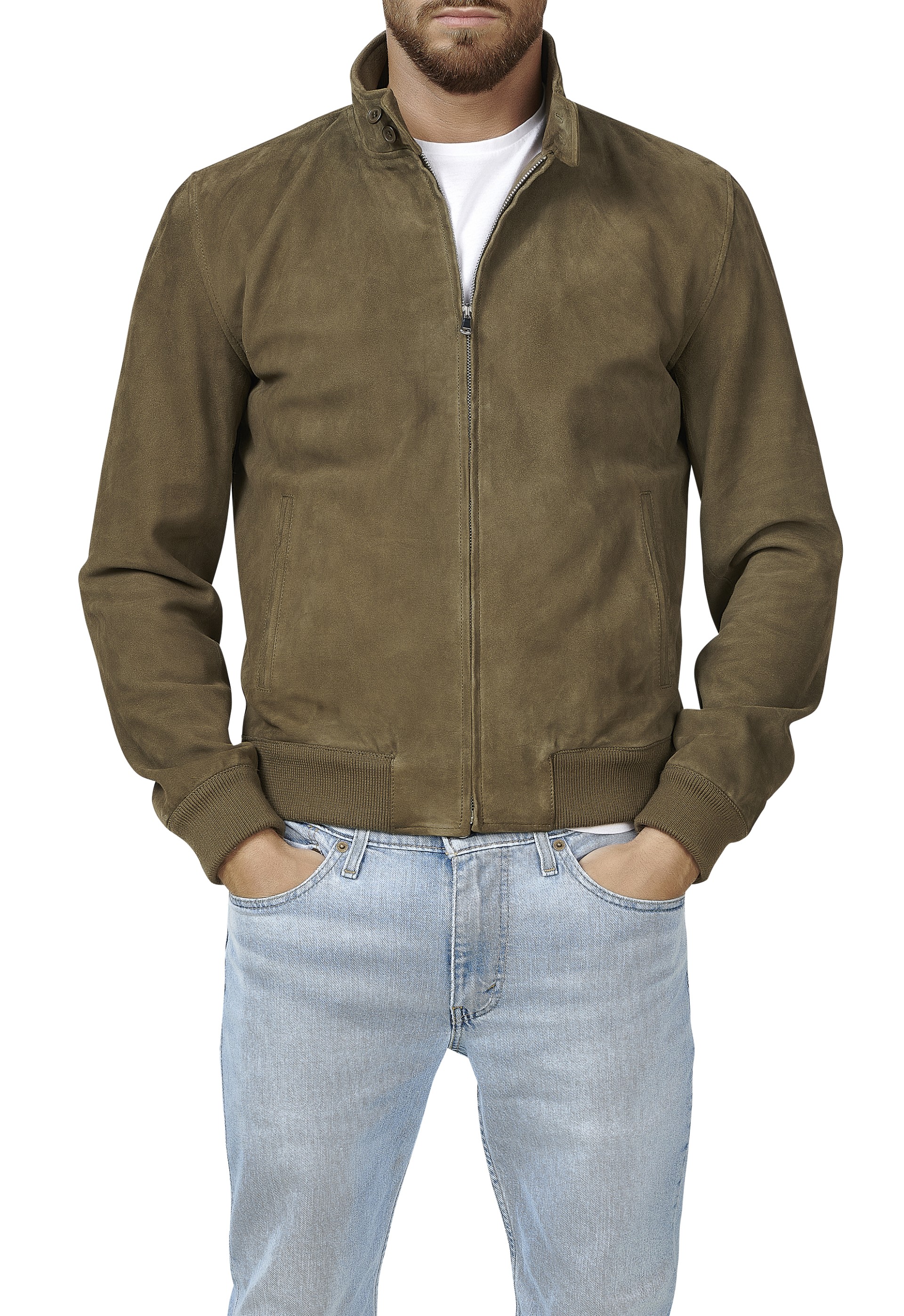 Blusão em pele Nicolas