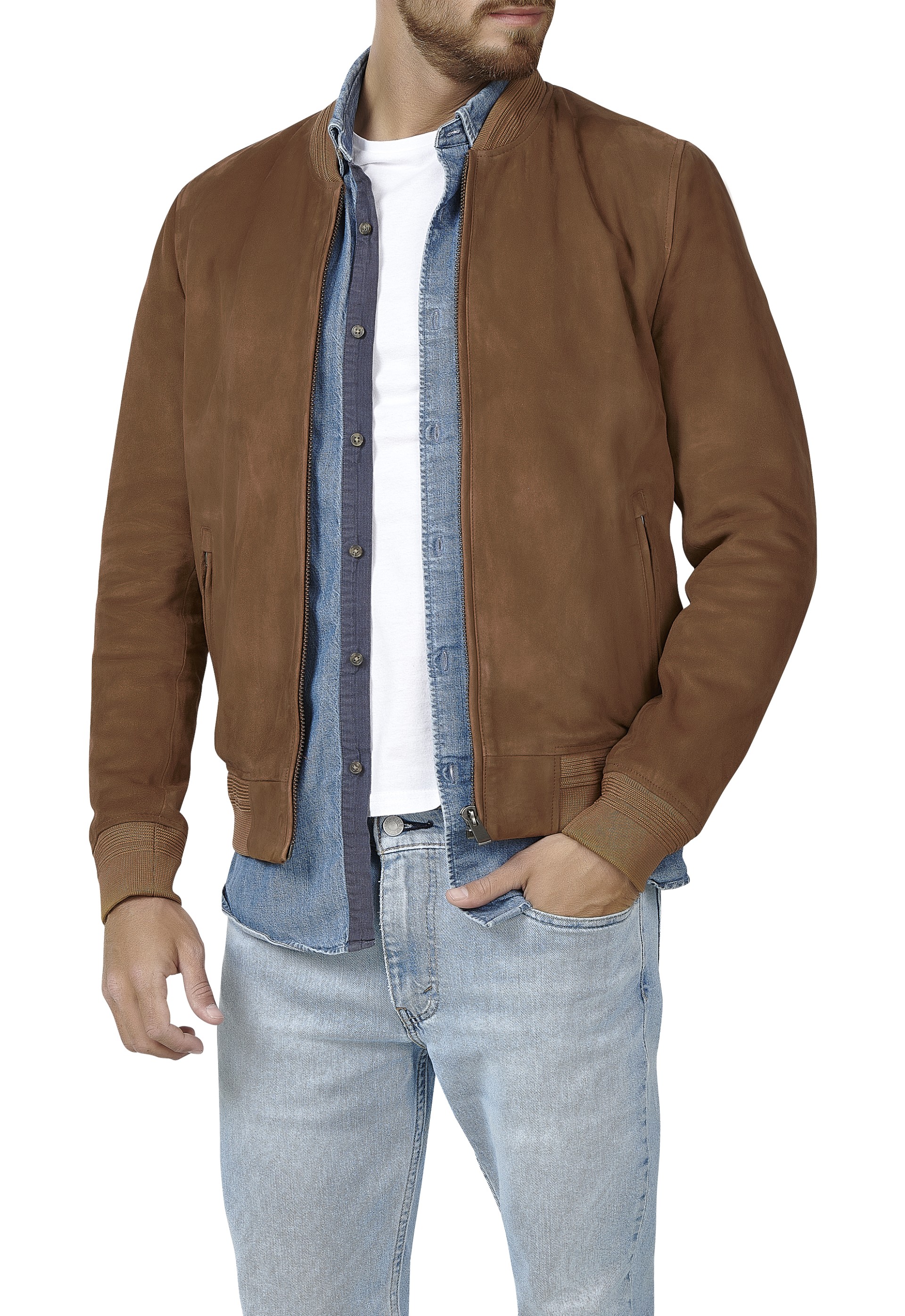 Blusão em pele Acácio