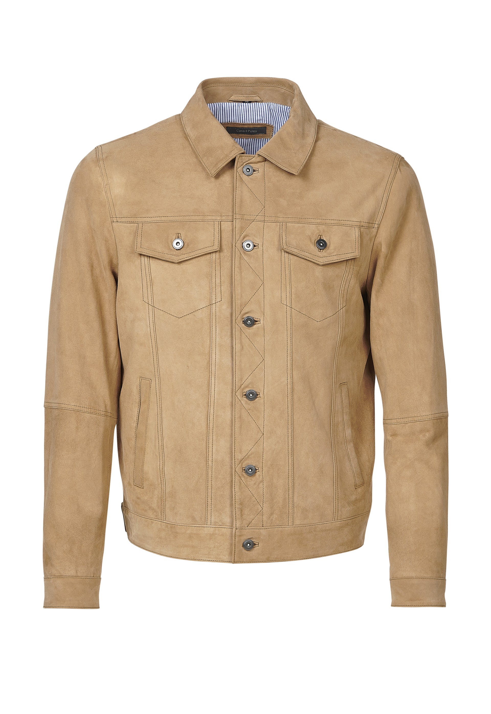 Blusão em pele Jean