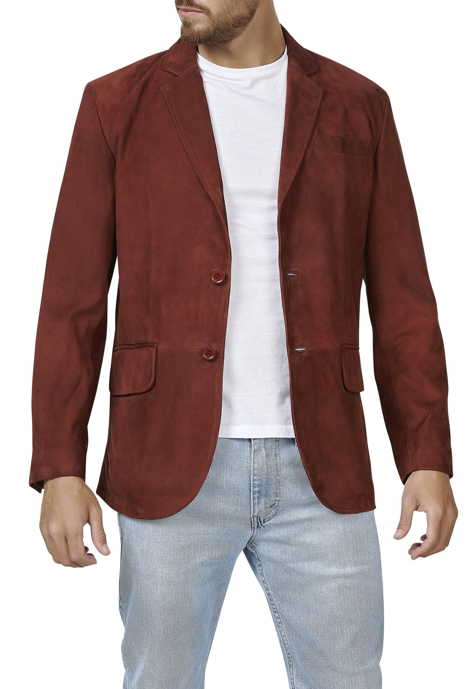 Blazer em pele Celso