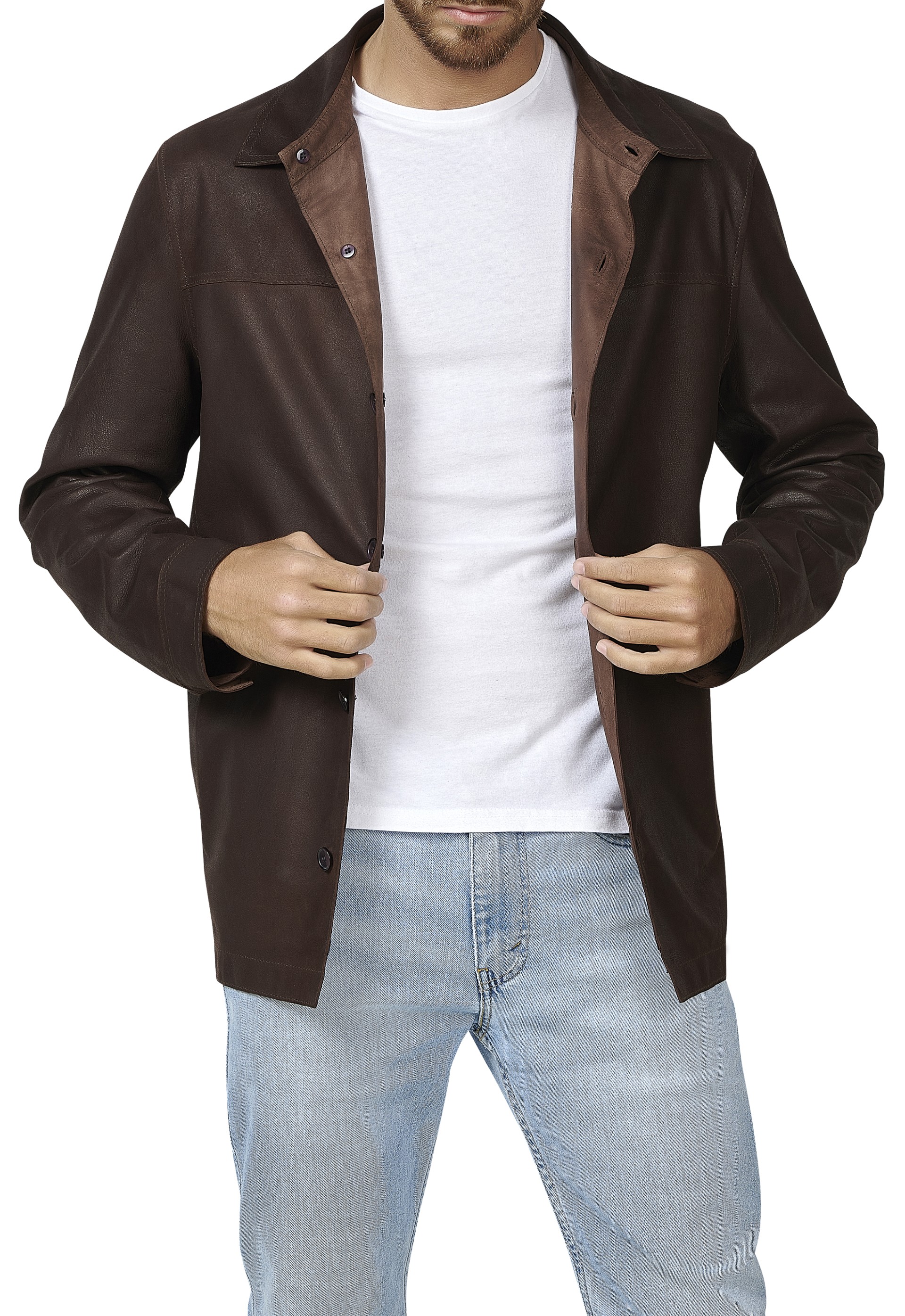 Blusão em pele Abel