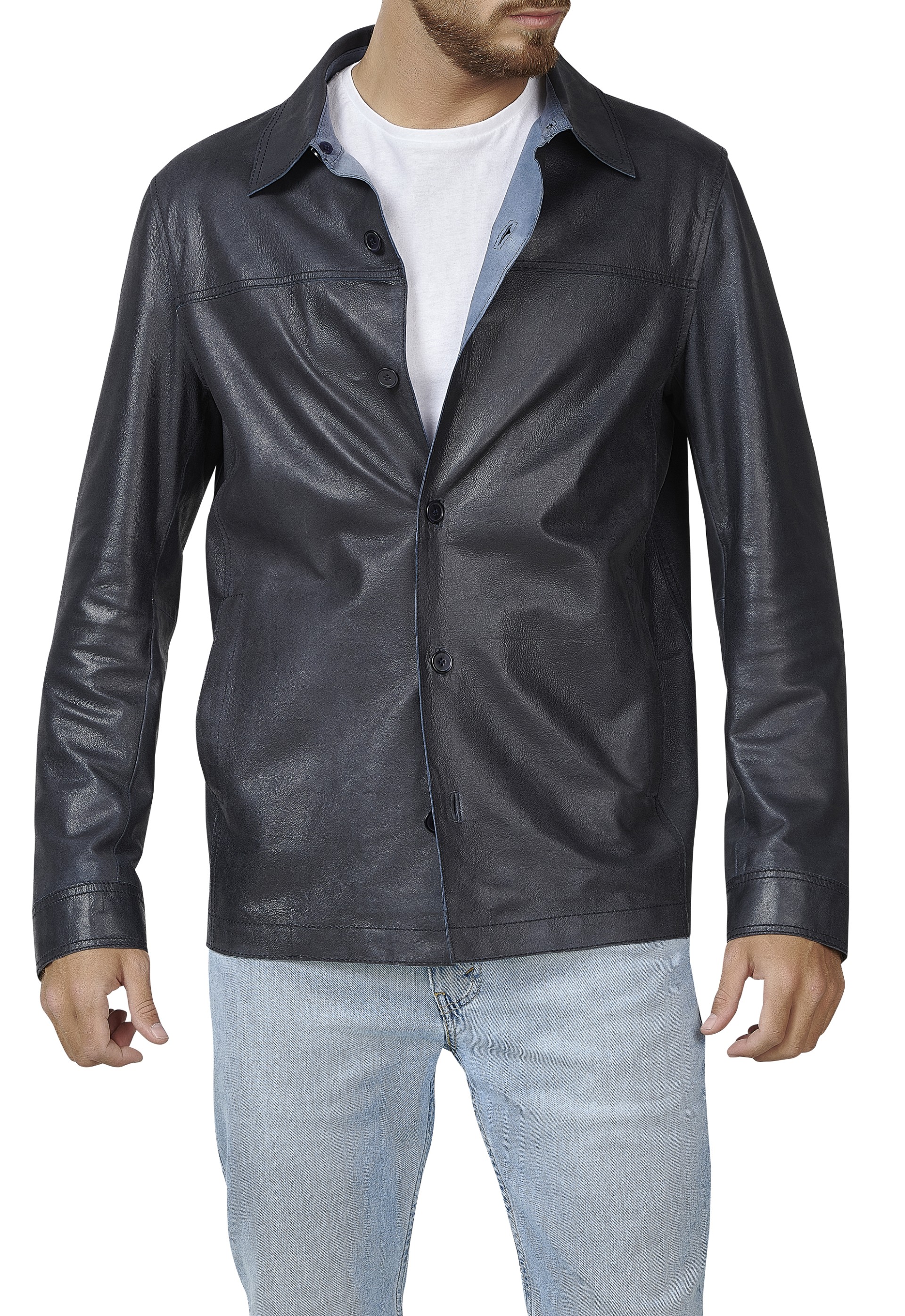 Blusão em pele Abel