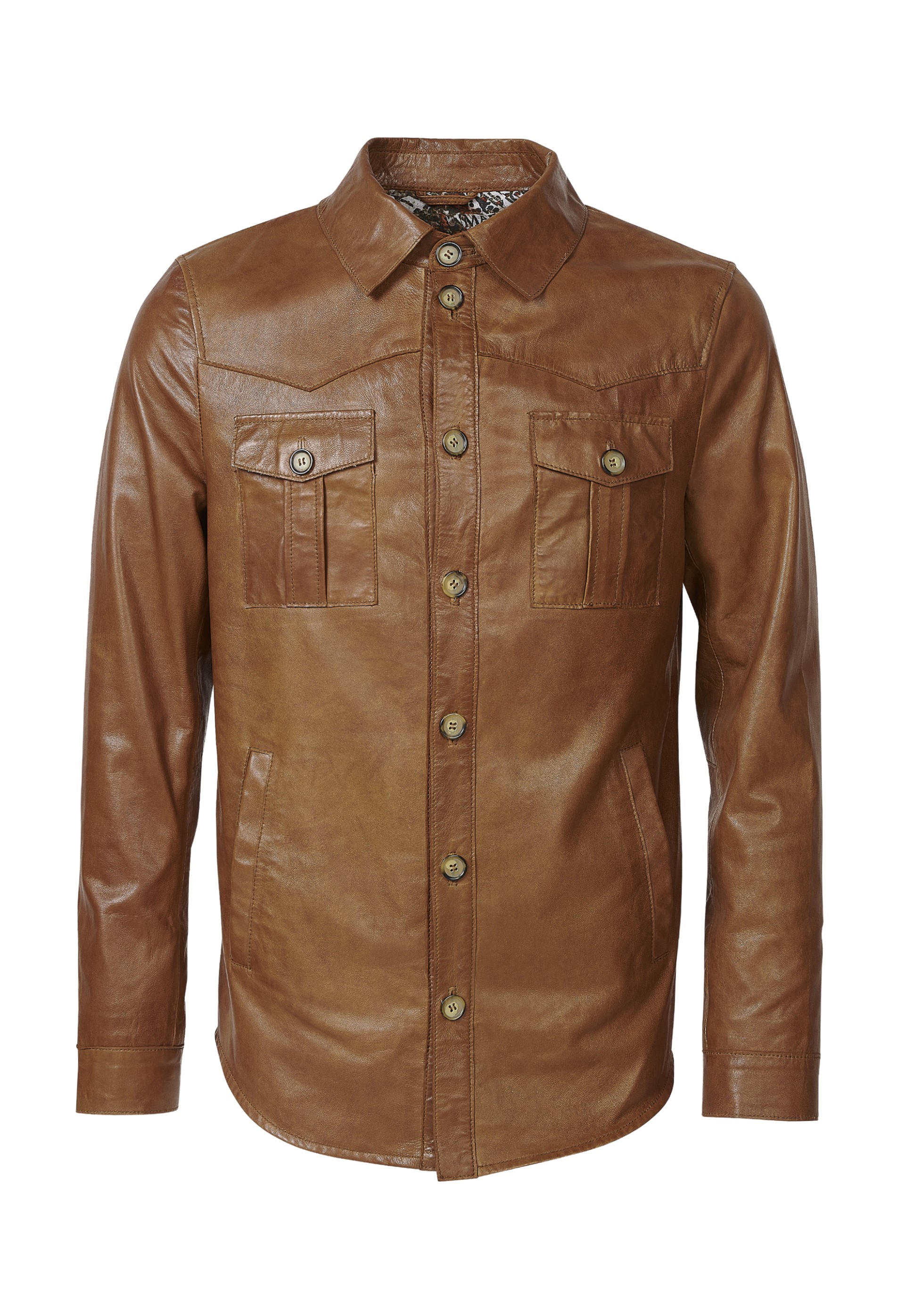 Blusão em pele Ismael