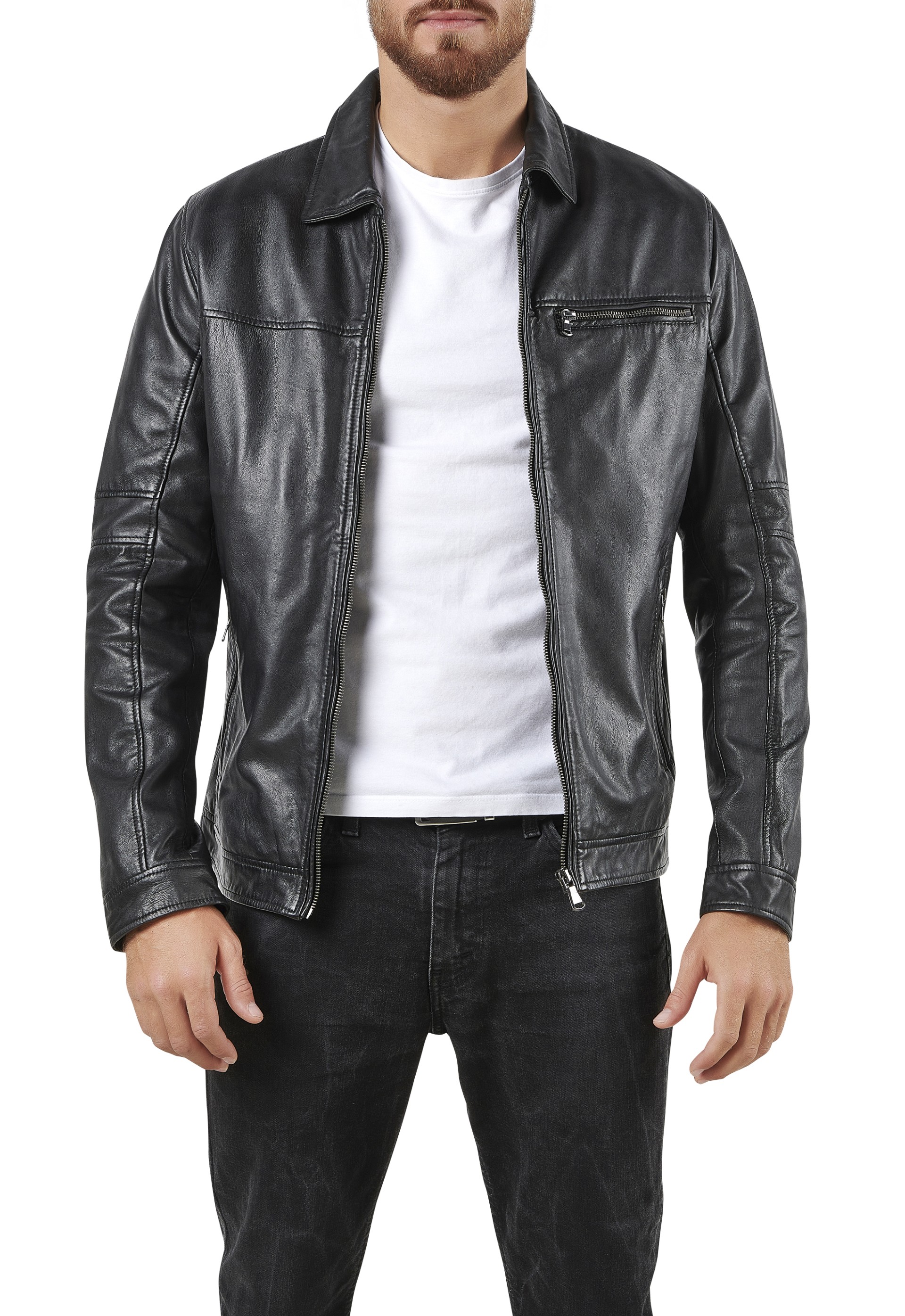 Blusão em pele Flávio