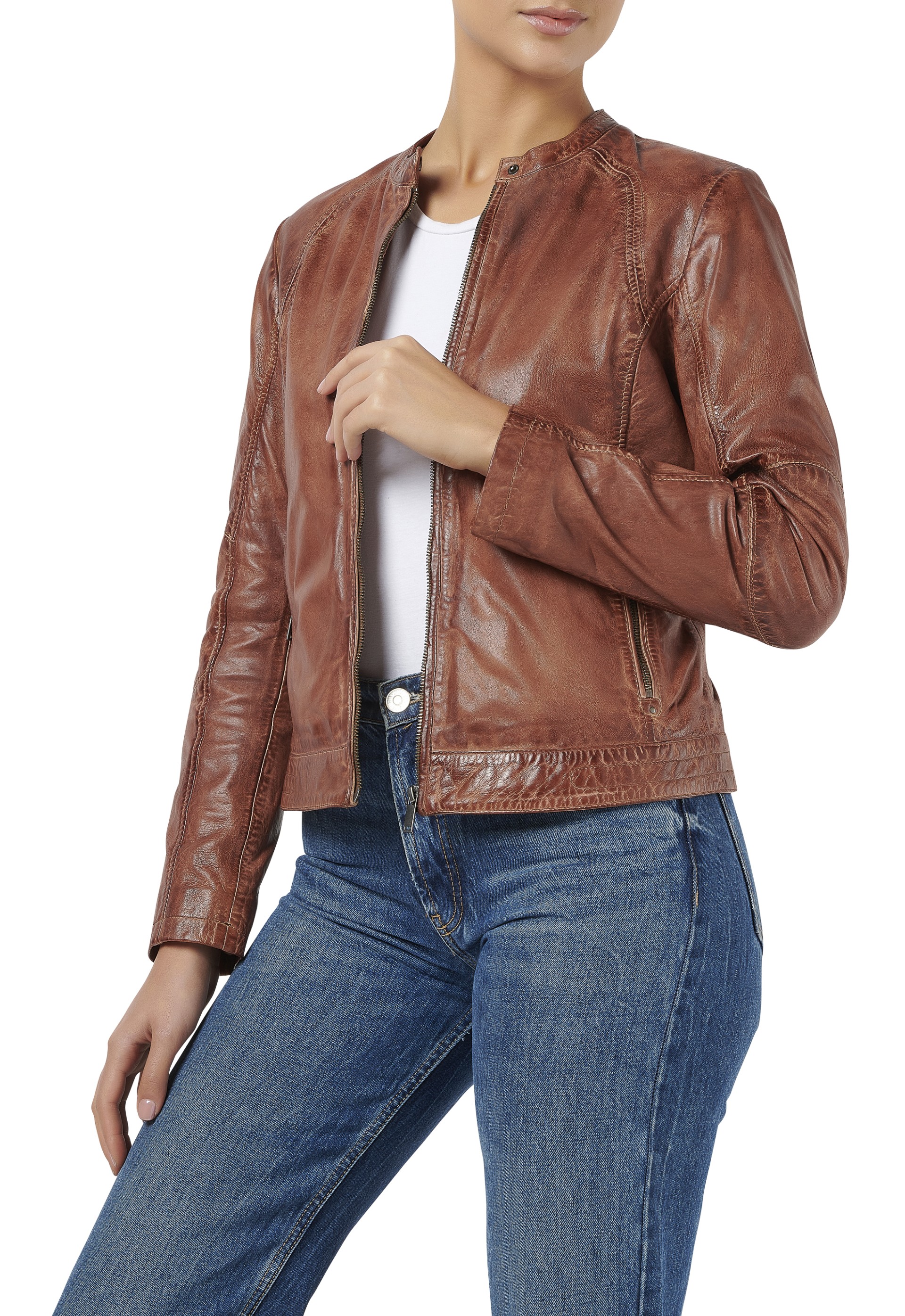 Blusão em pele AnaMar