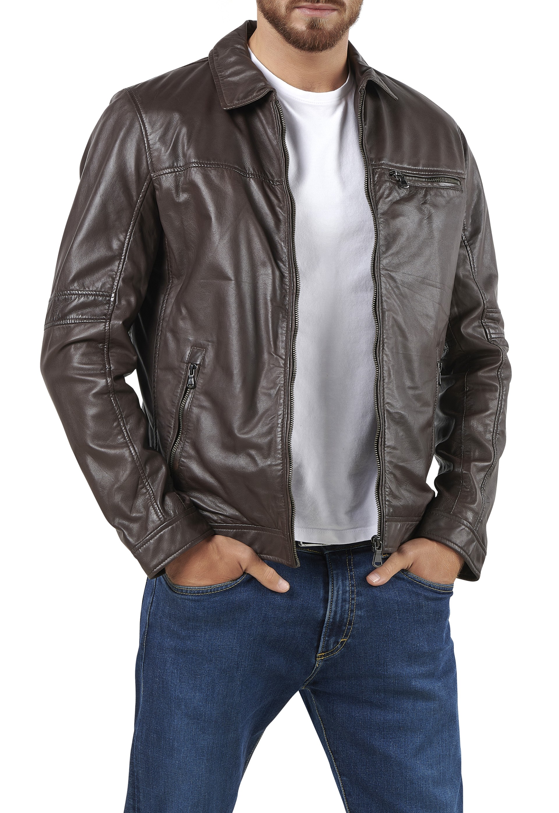 Blusão em pele Flávio