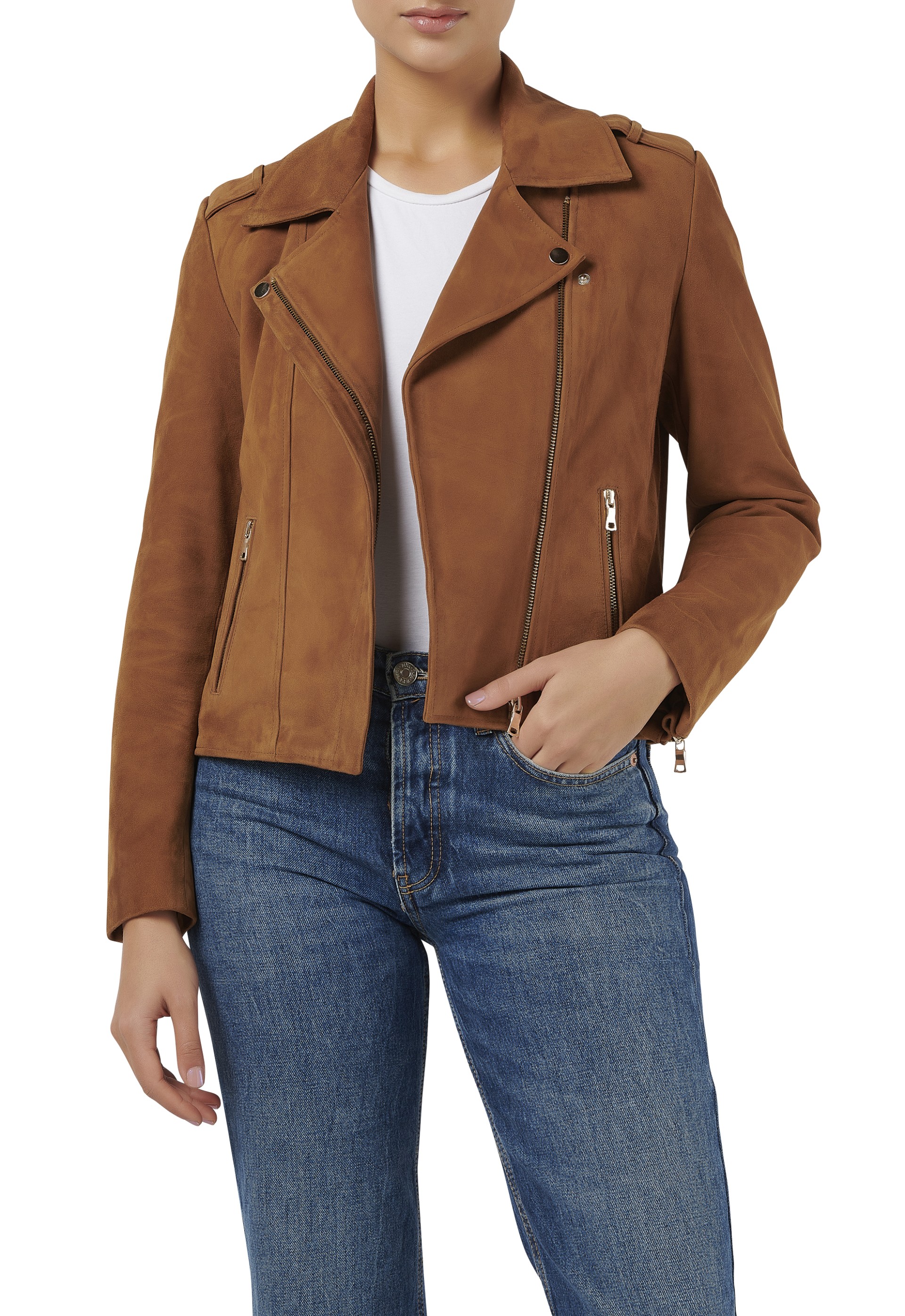 Blusão em pele Nikita