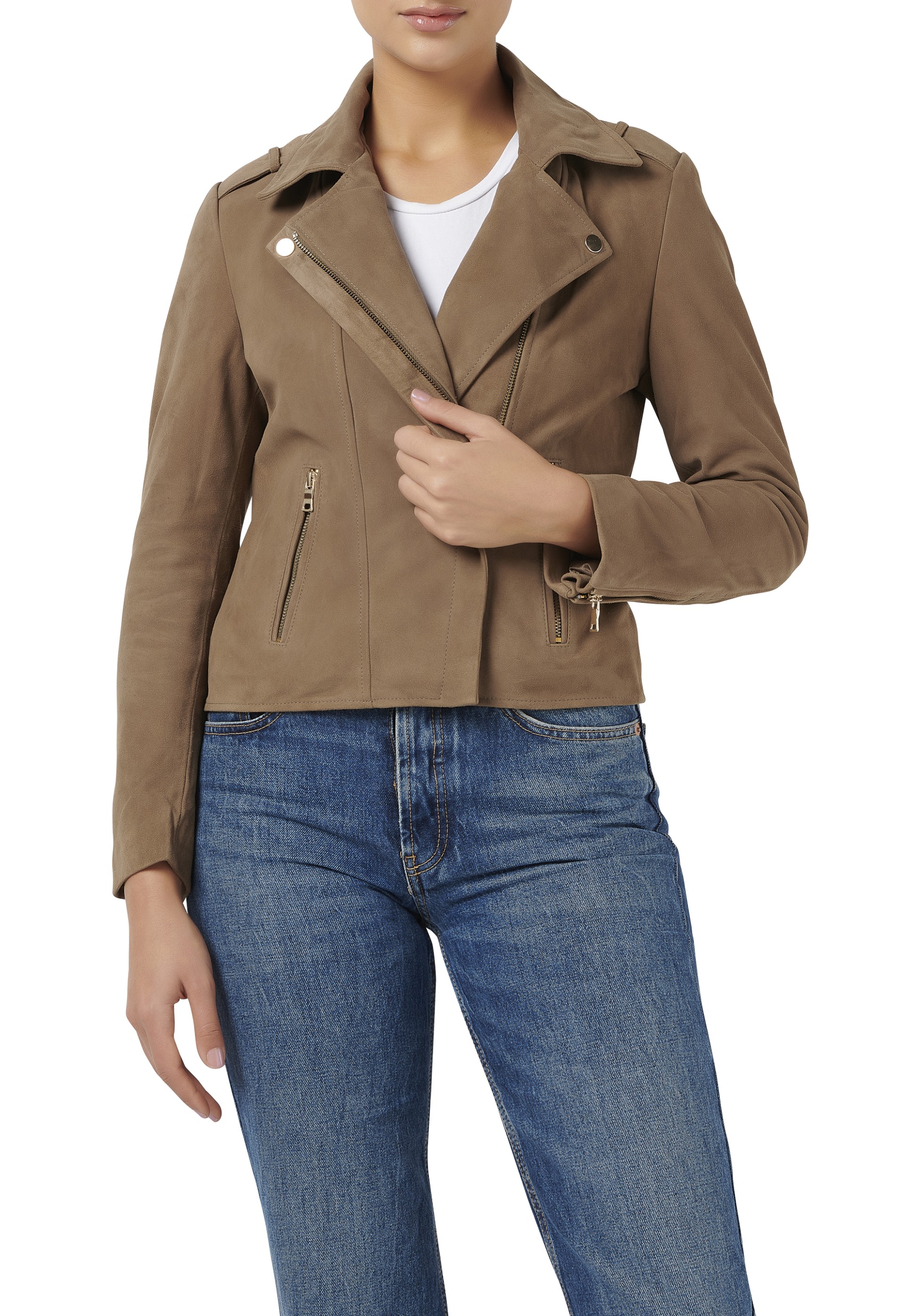 Blusão em pele Nikita